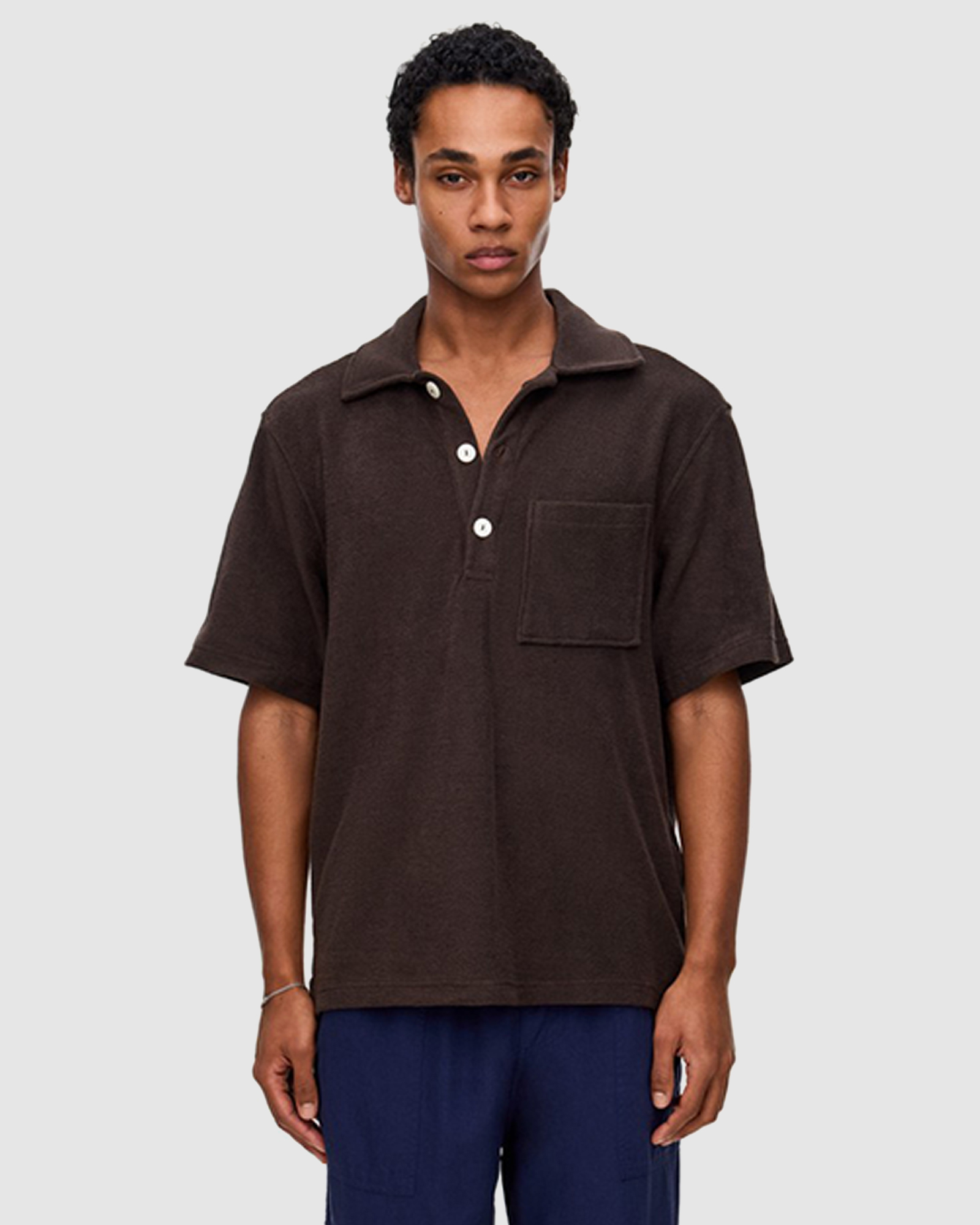 After Dark Brown Girona Terry Shirt