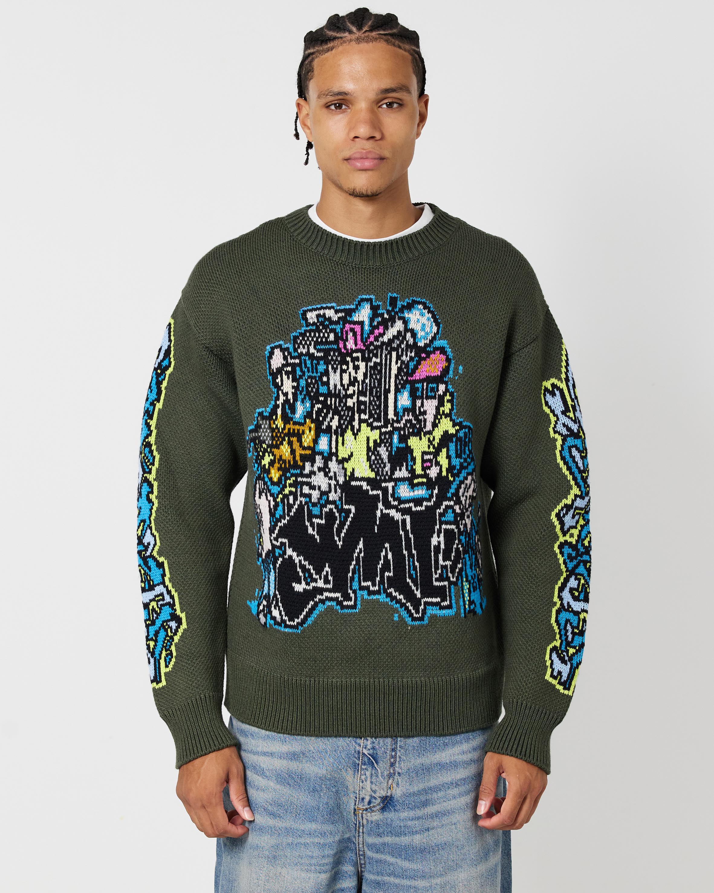Graff Pupp Chunky Knit Crewneck Jumper