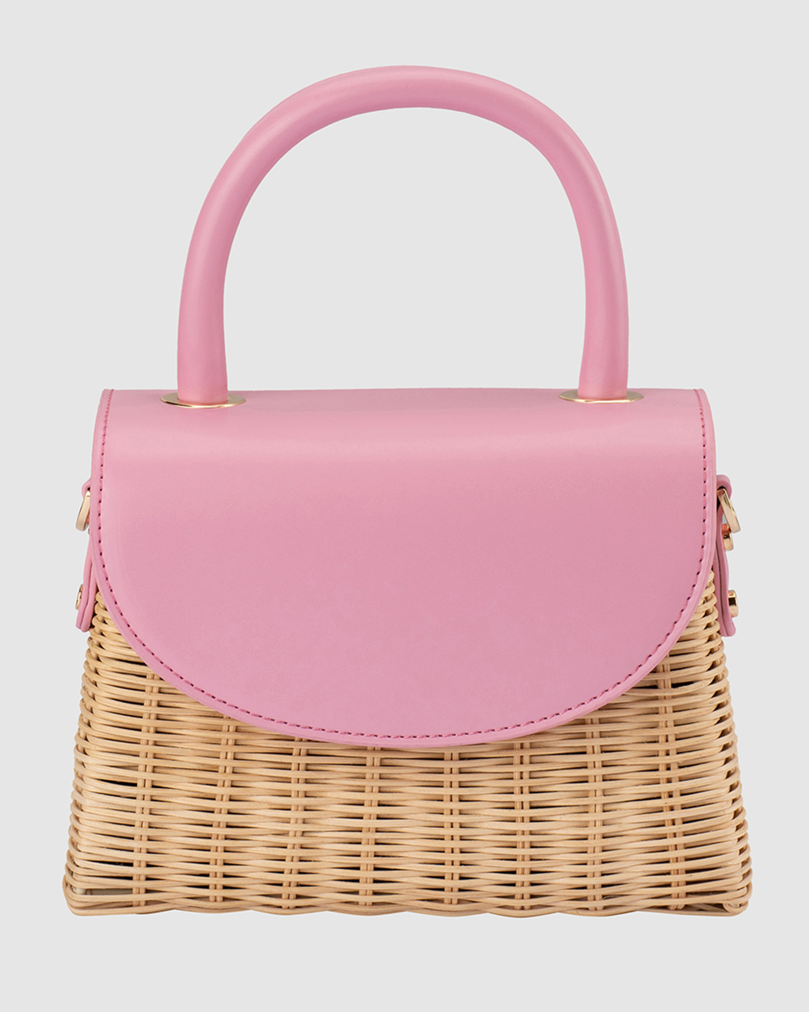 Elle Wicker Top Handle
