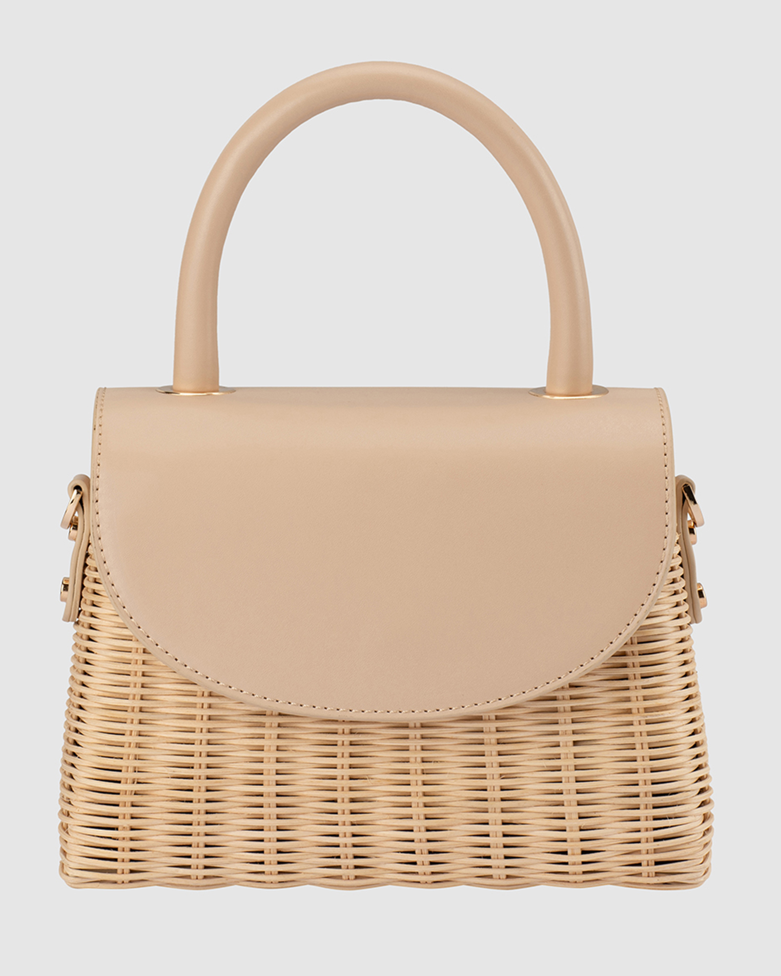 Elle Wicker Top Handle