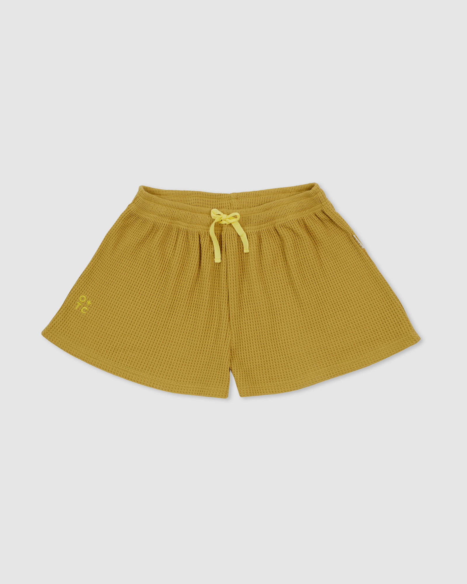 Moss Waffle Wide Shorts