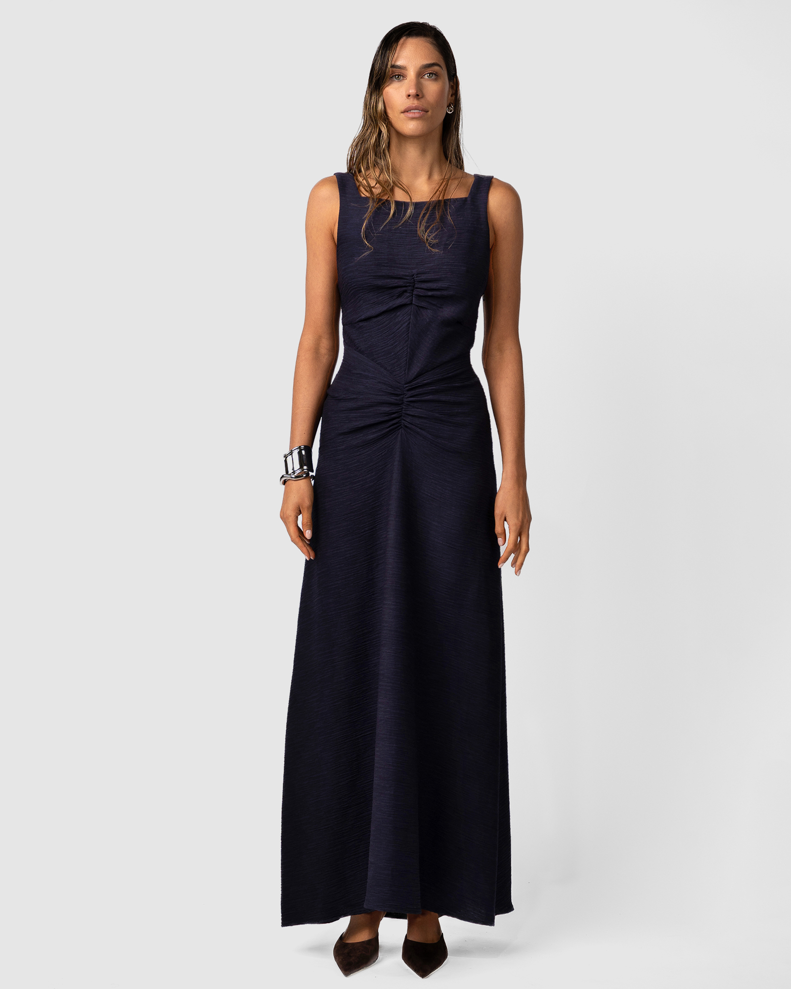 Gaze Silhouette Maxi Dress