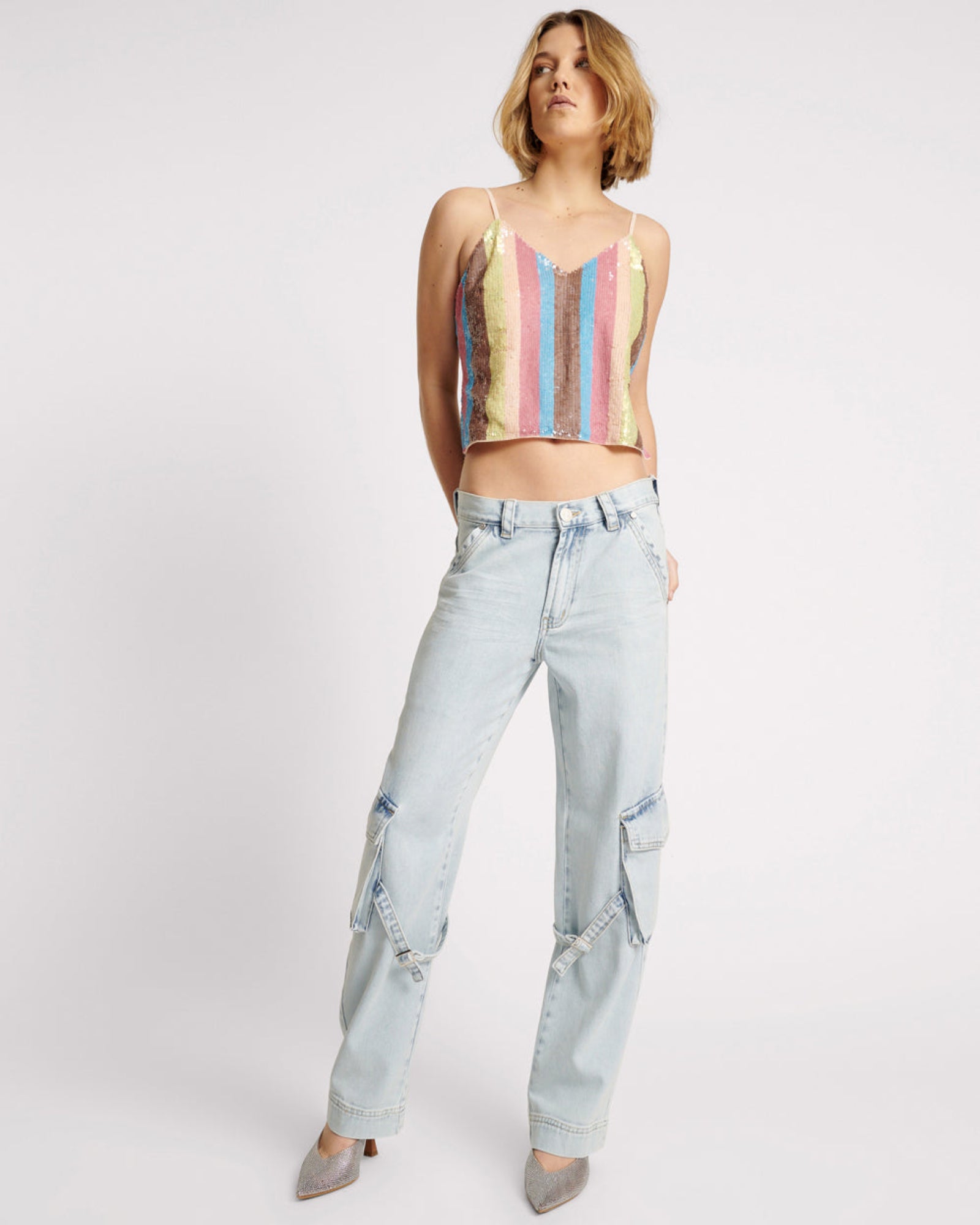 Florence Luna Utility Jeans