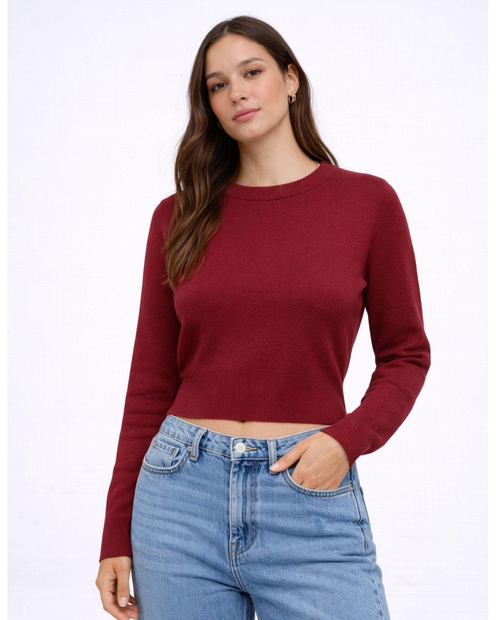 Libi Fitted Long Sleeve Top