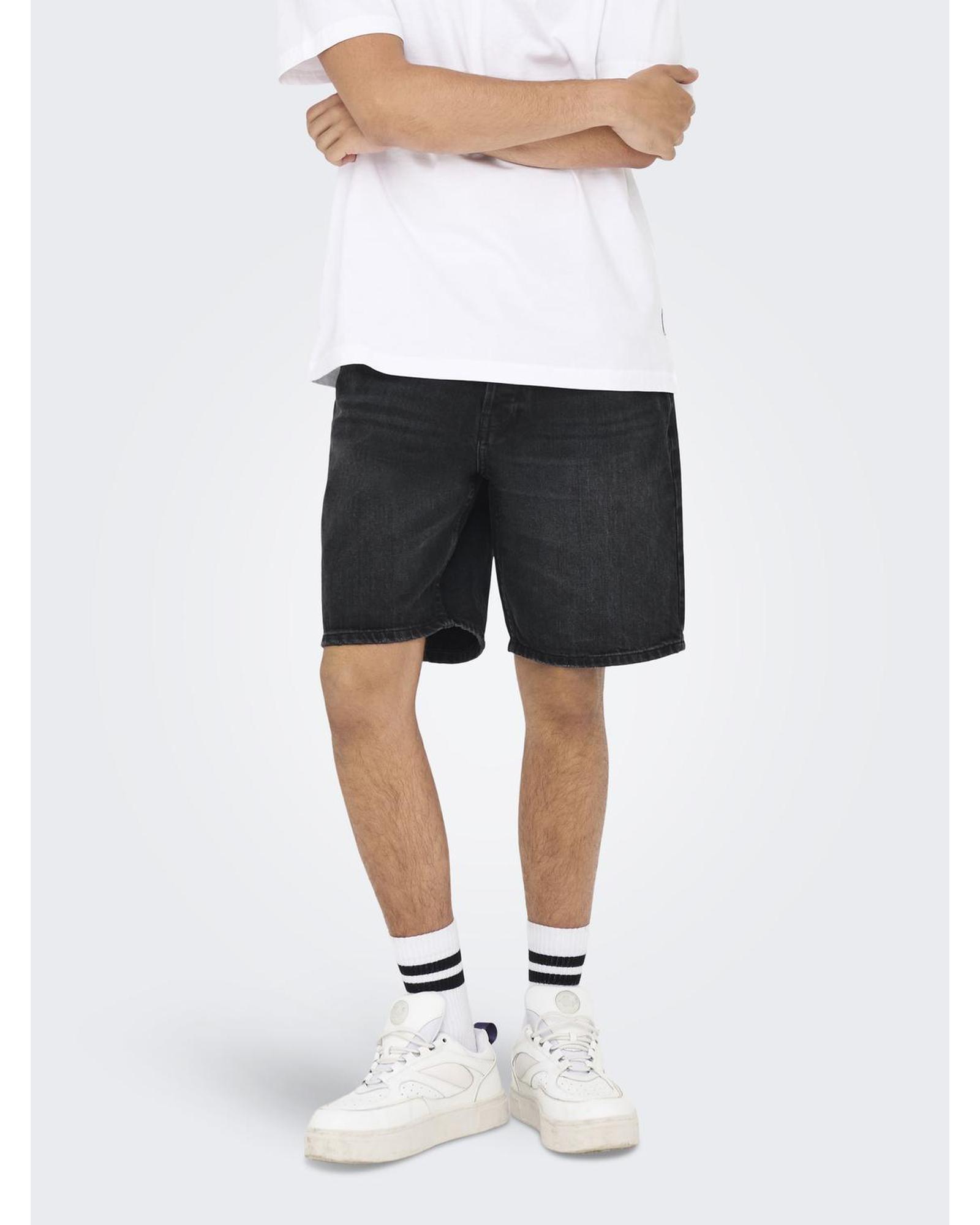 Edge Denim Shorts