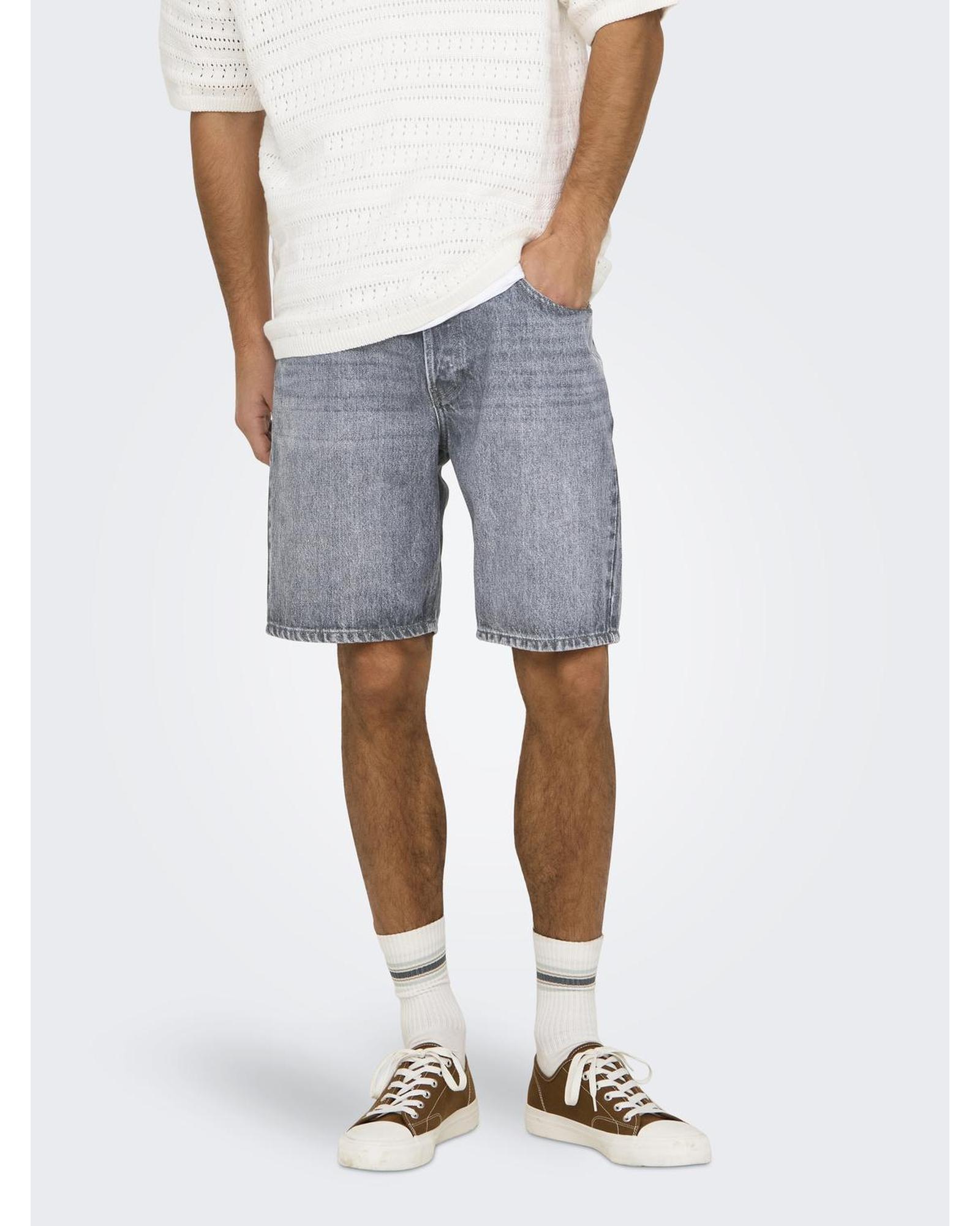 Edge Denim Shorts
