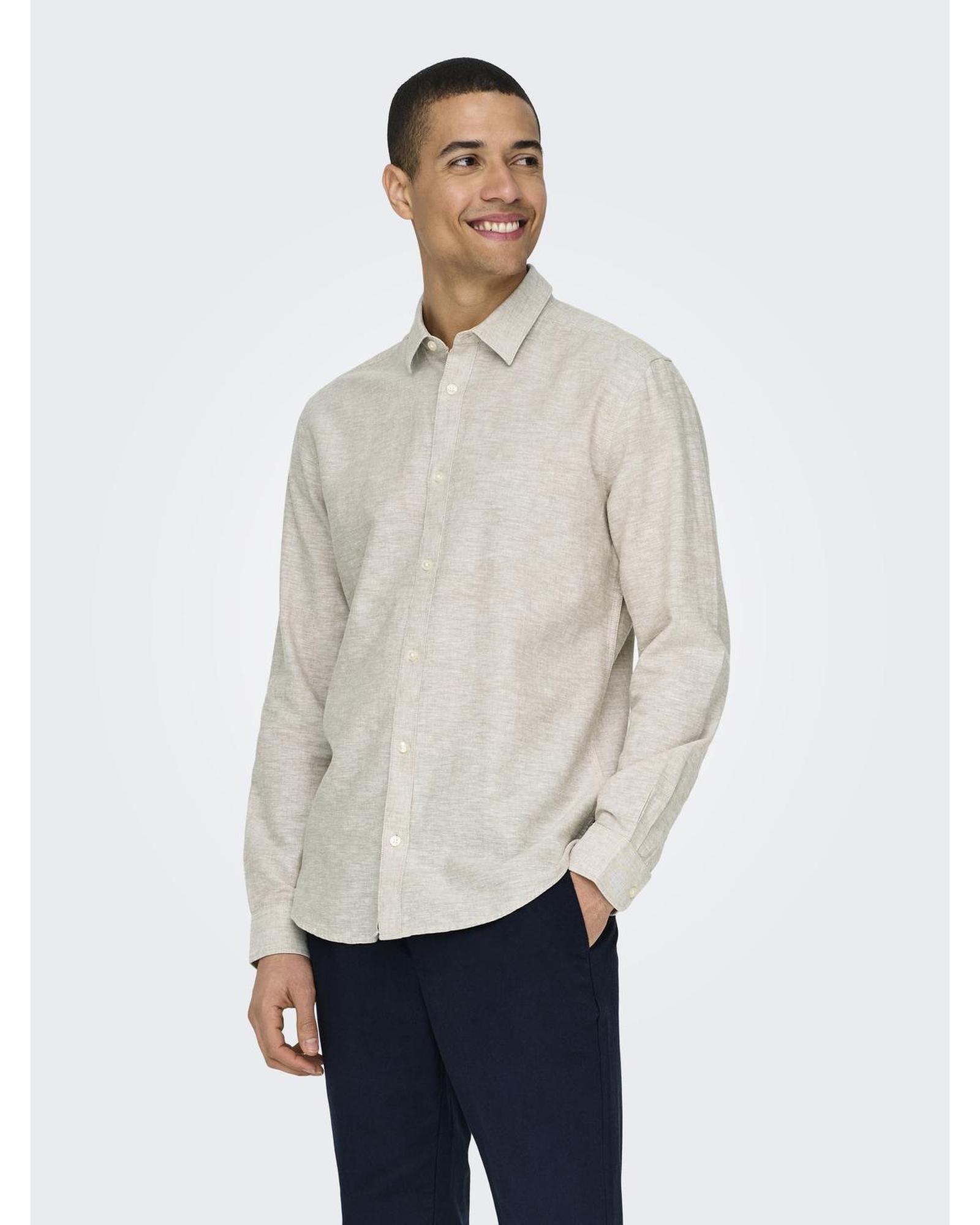 Caiden Linen Blend Shirt