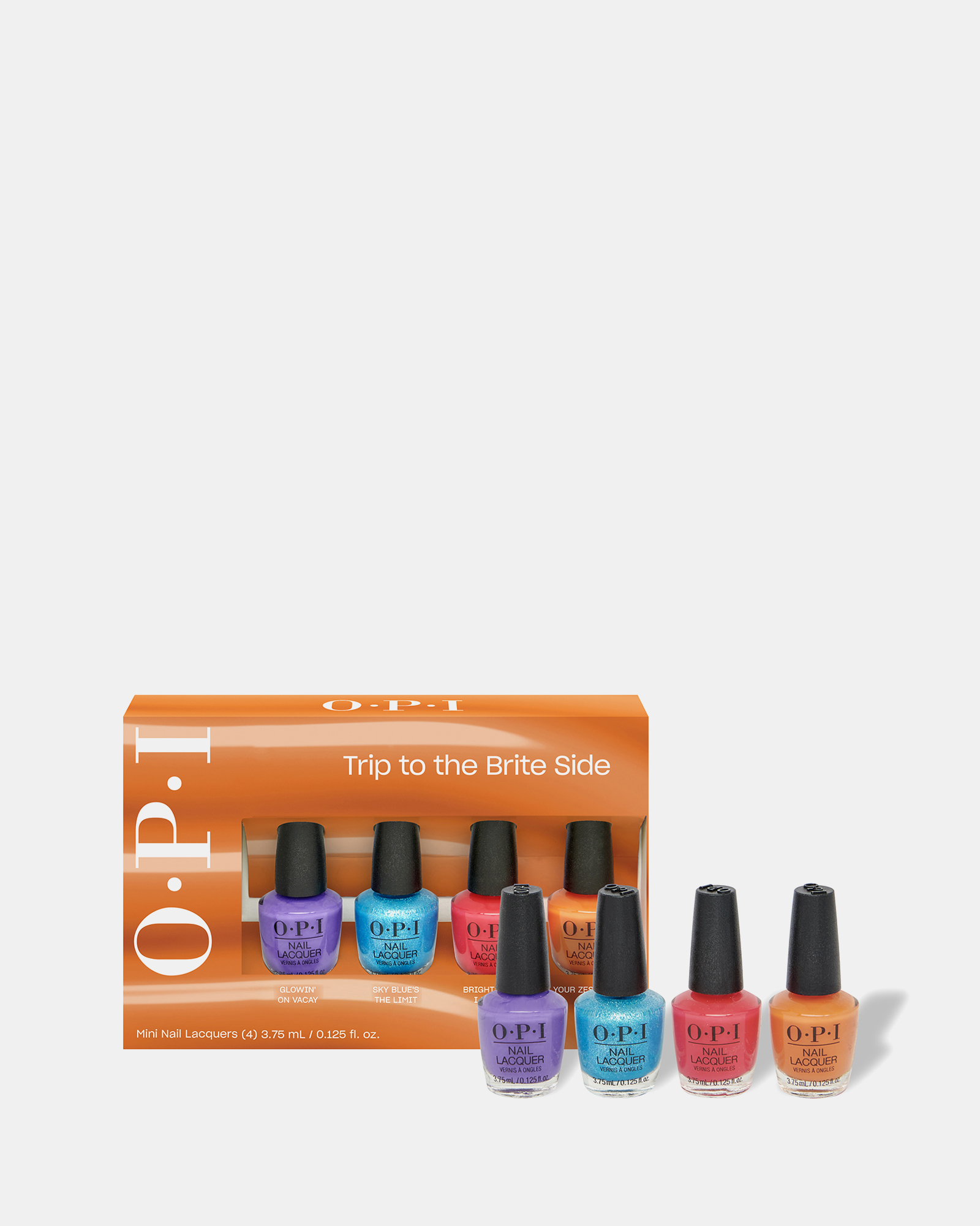 Trip To The Bright Side Nail Lacquer 4 Piece Mini Pack 4X3.75ml