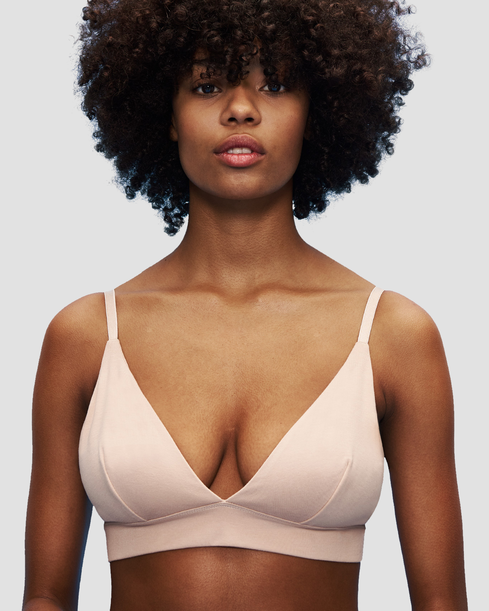Organic Cotton Triangle Bra