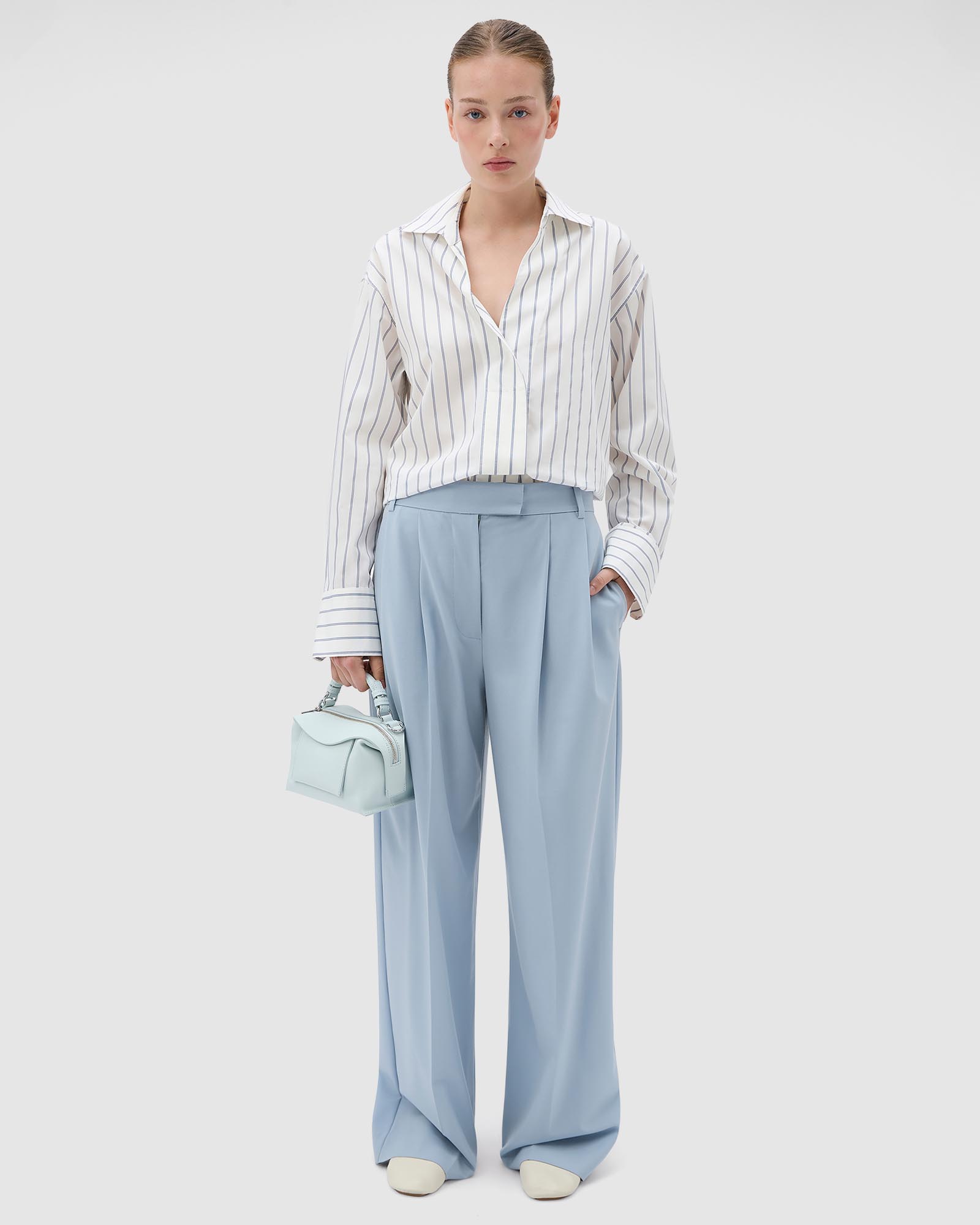 Fluid Stripe Shirt