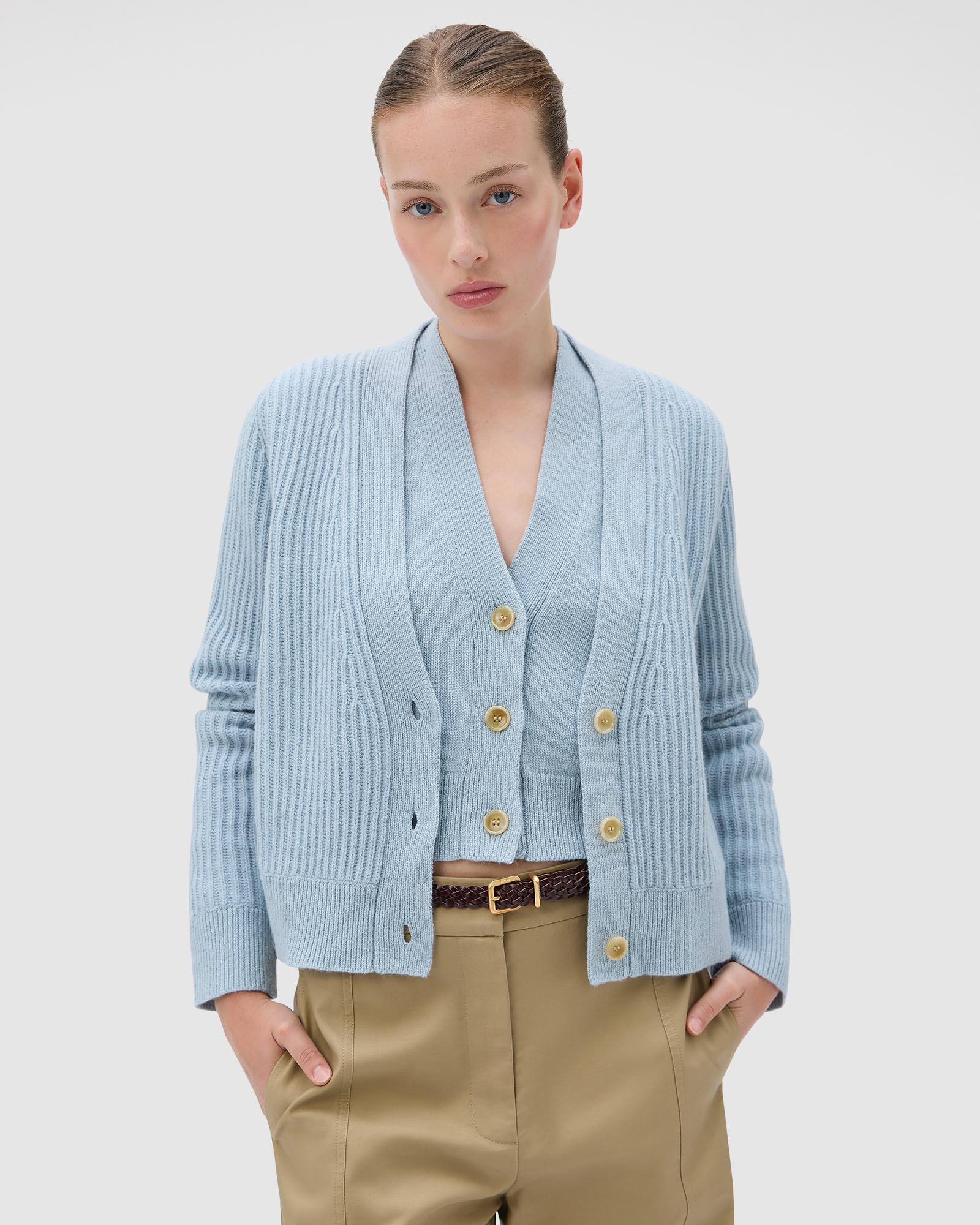 V-Neckline Cardigan