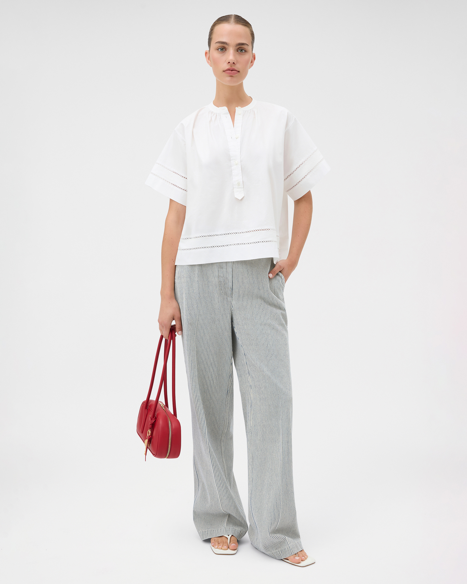 Railroad Folk Straight Leg Pants