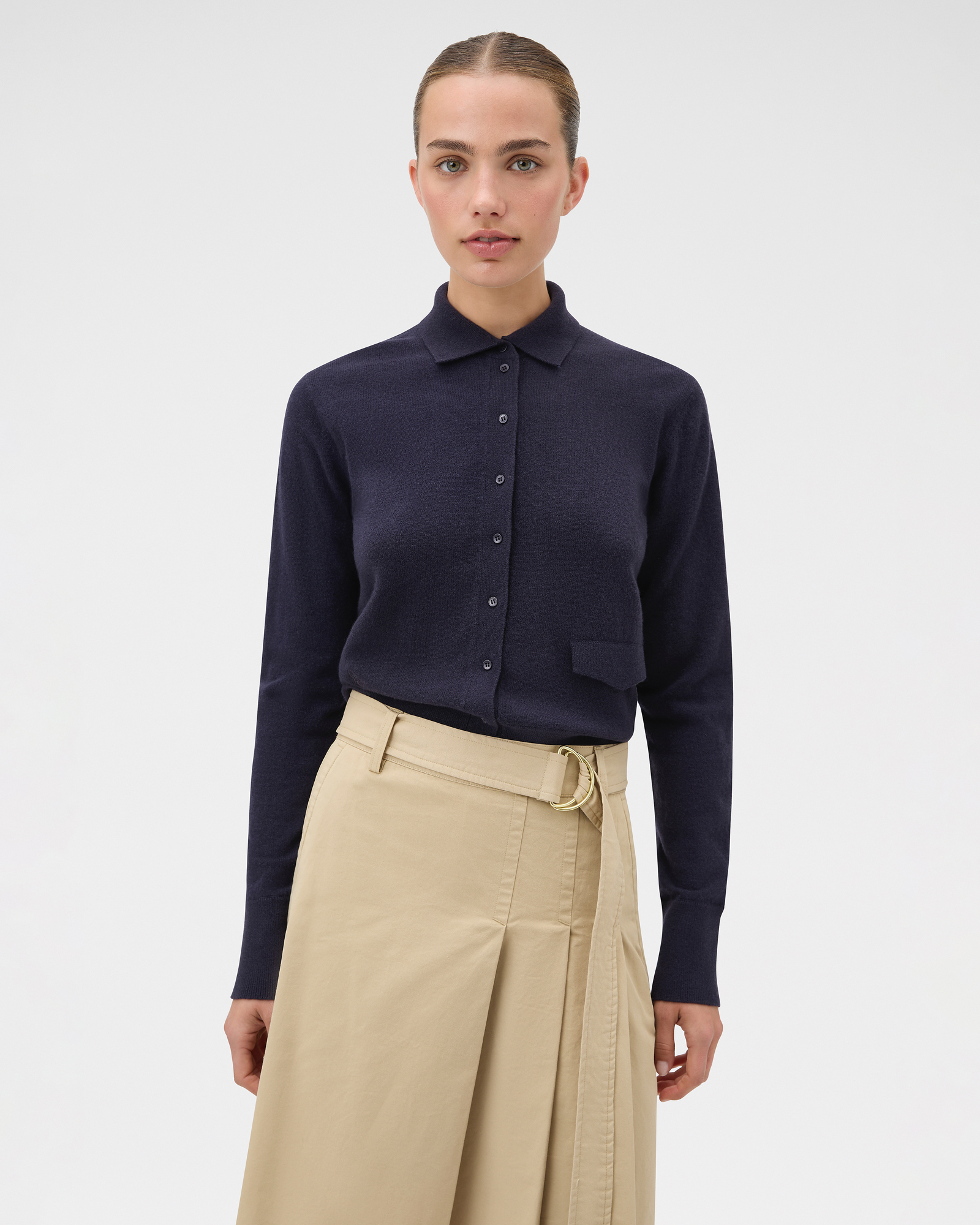 Collar Cardigan