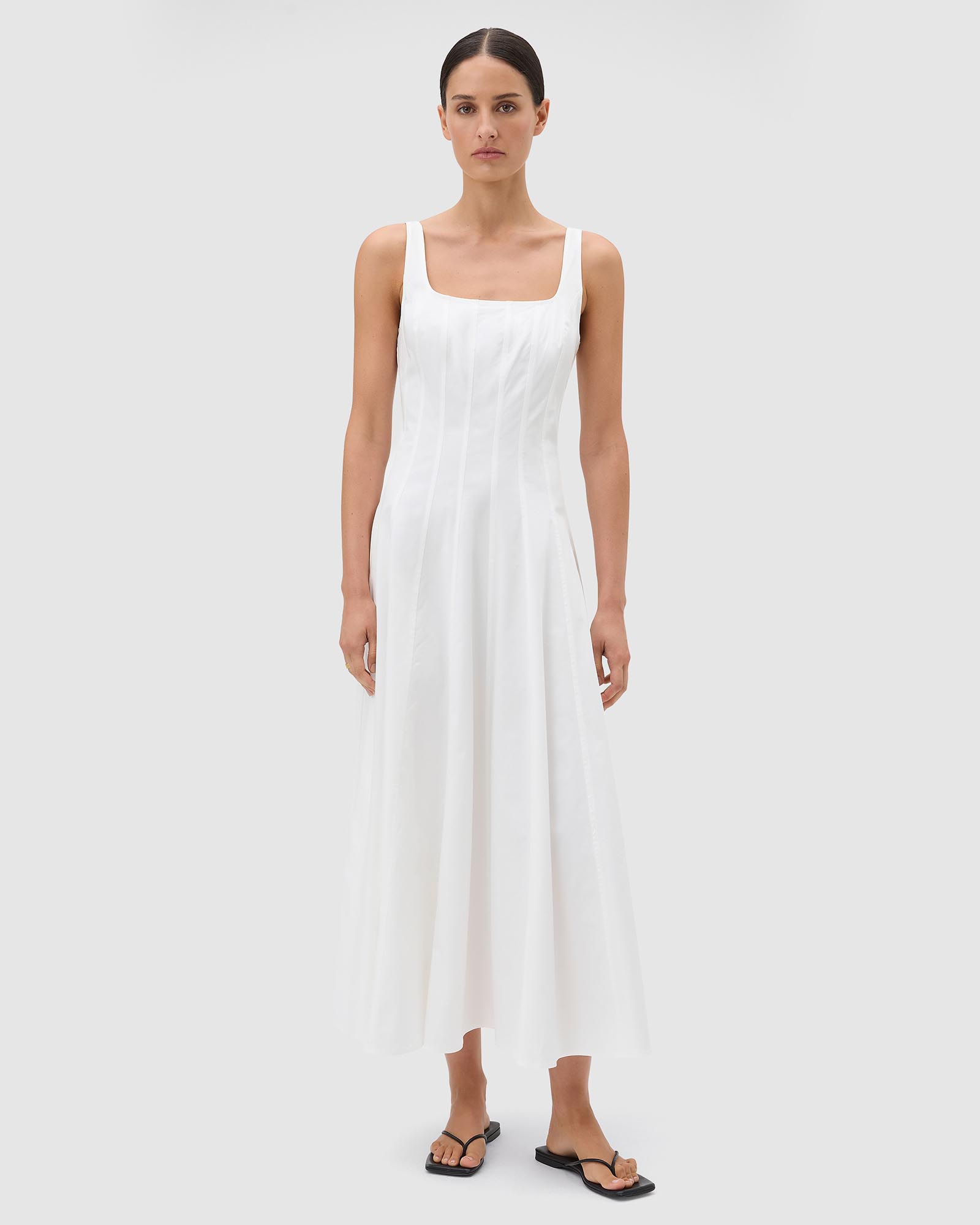 Panelled Day Dress