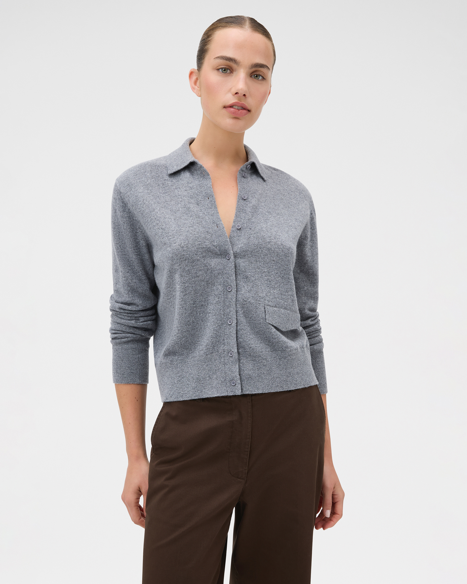 Collar Cardigan