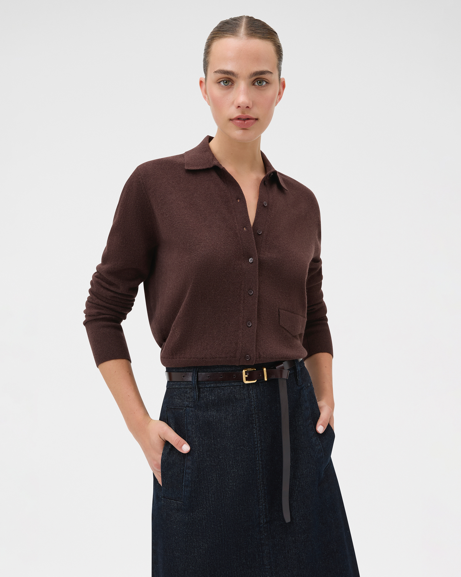 Collar Cardigan
