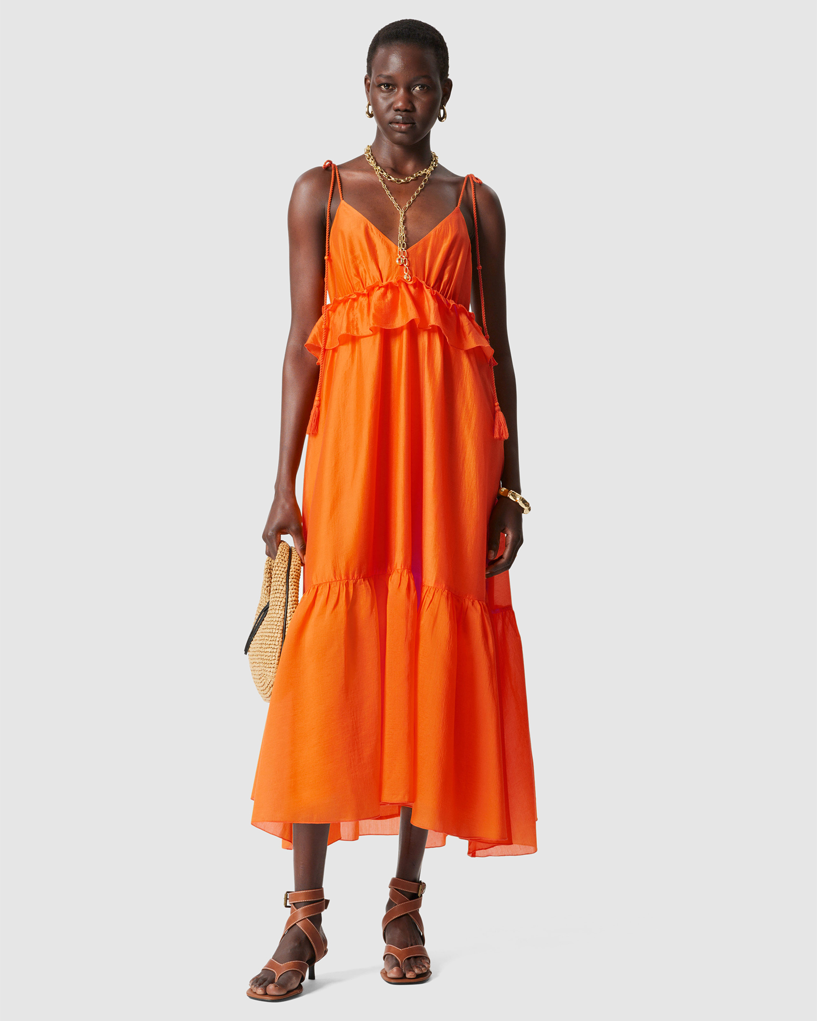 Strappy Midi Dress