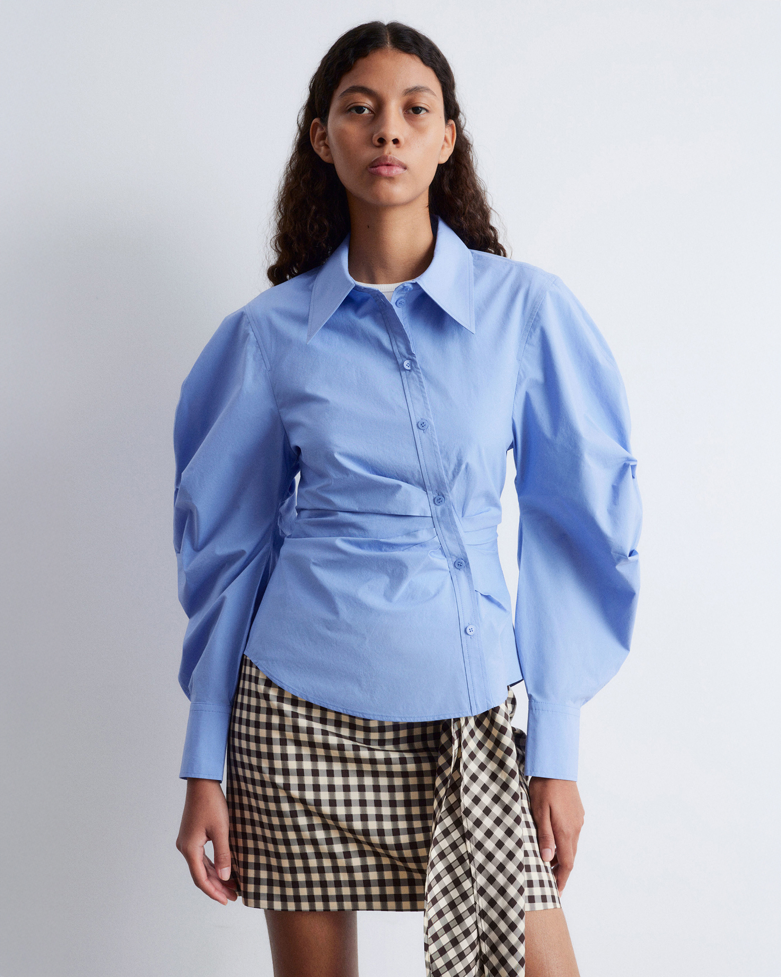 Asymmetrical Cotton Shirt