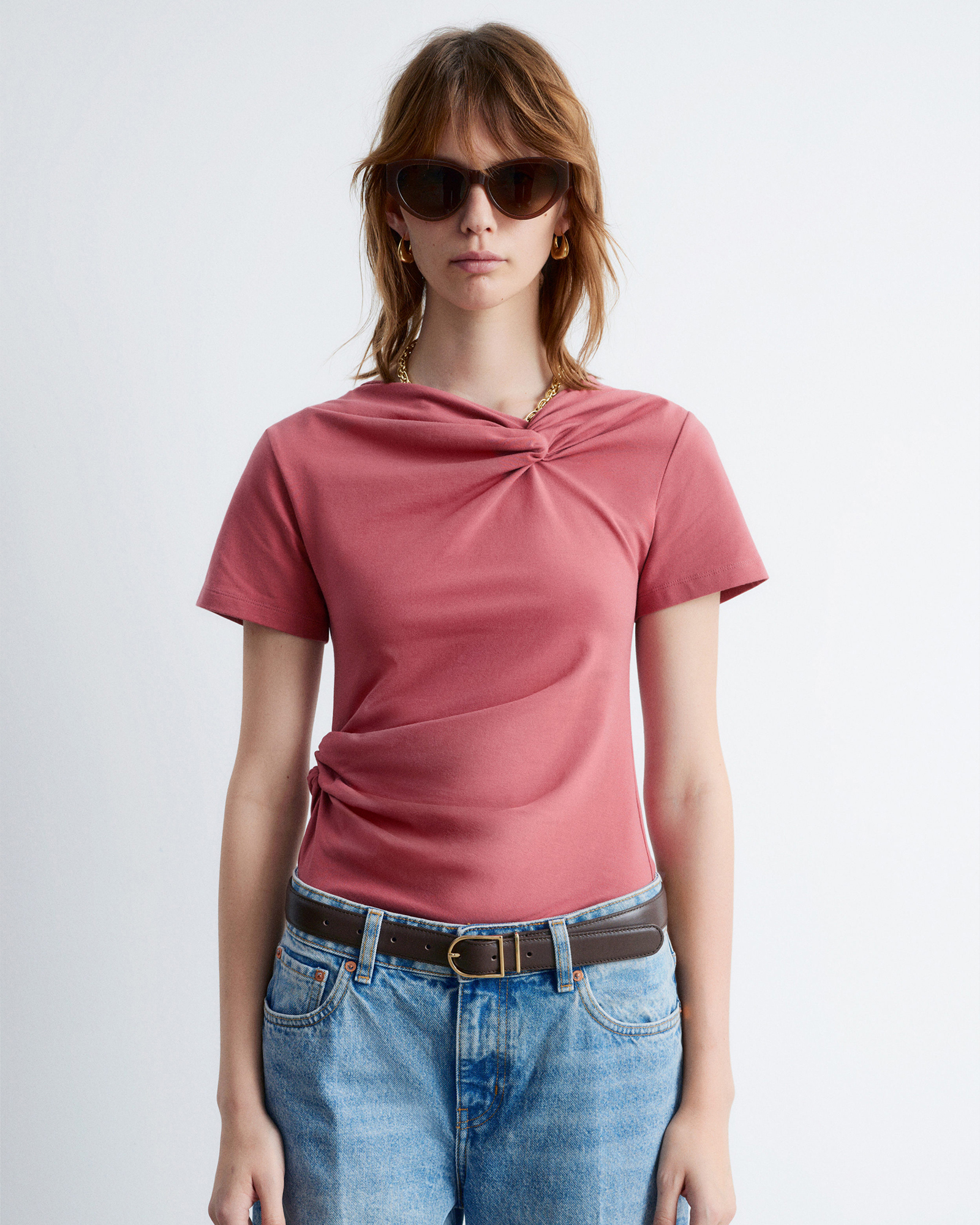 Twist-Detail Top