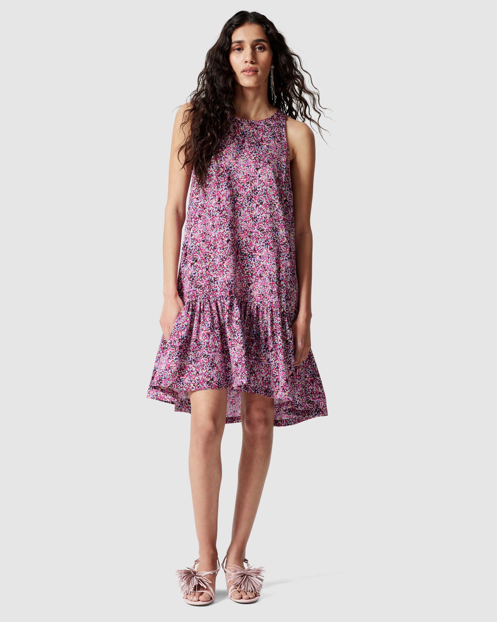 Frill Mini Dress