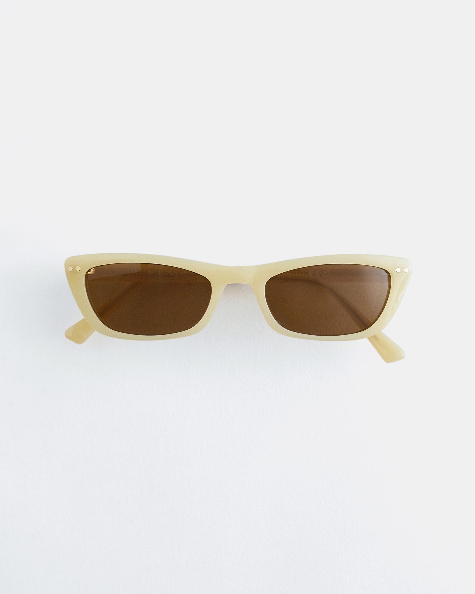 Elongated Cat-Eye Sunglasses
