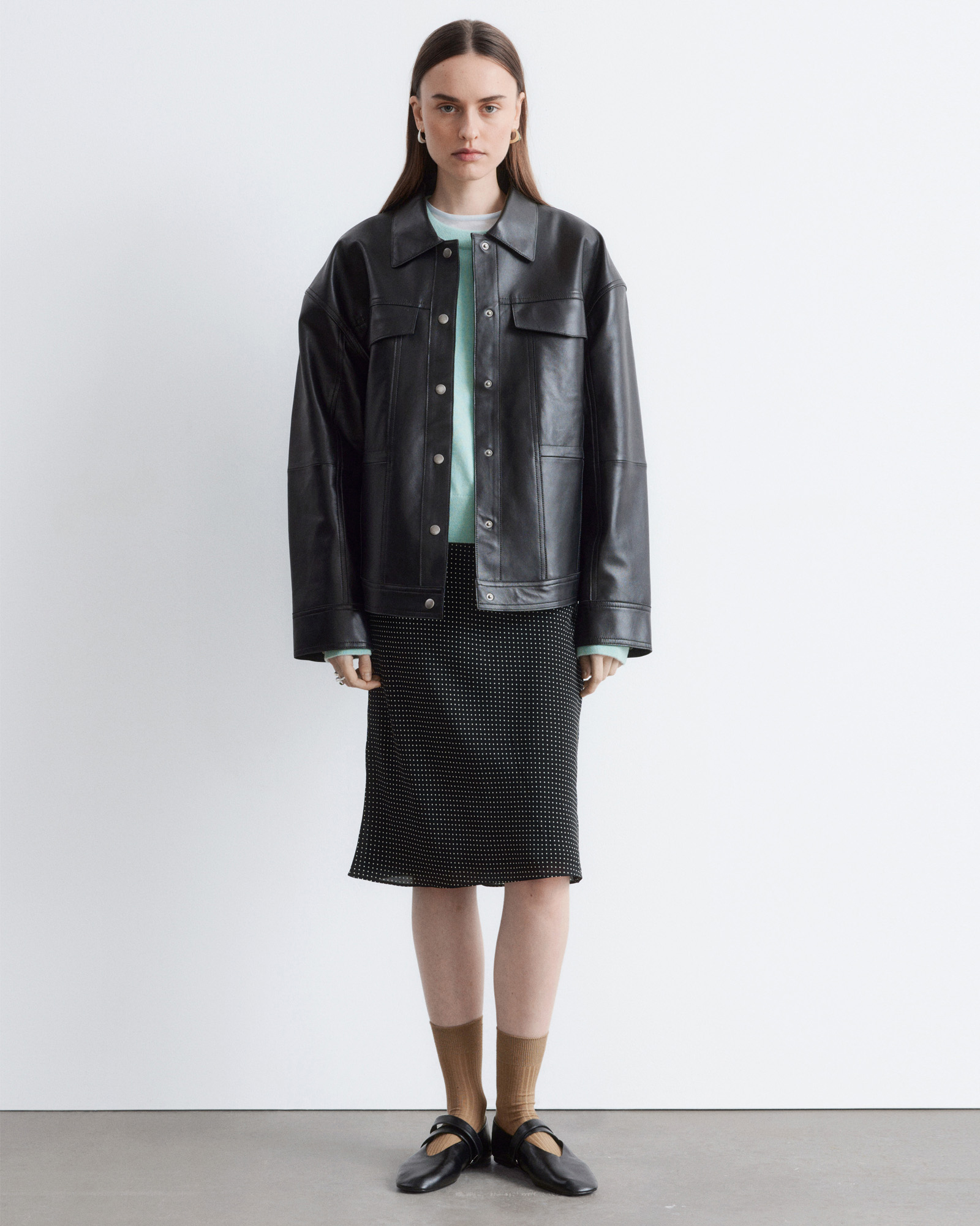 Slip Midi Skirt