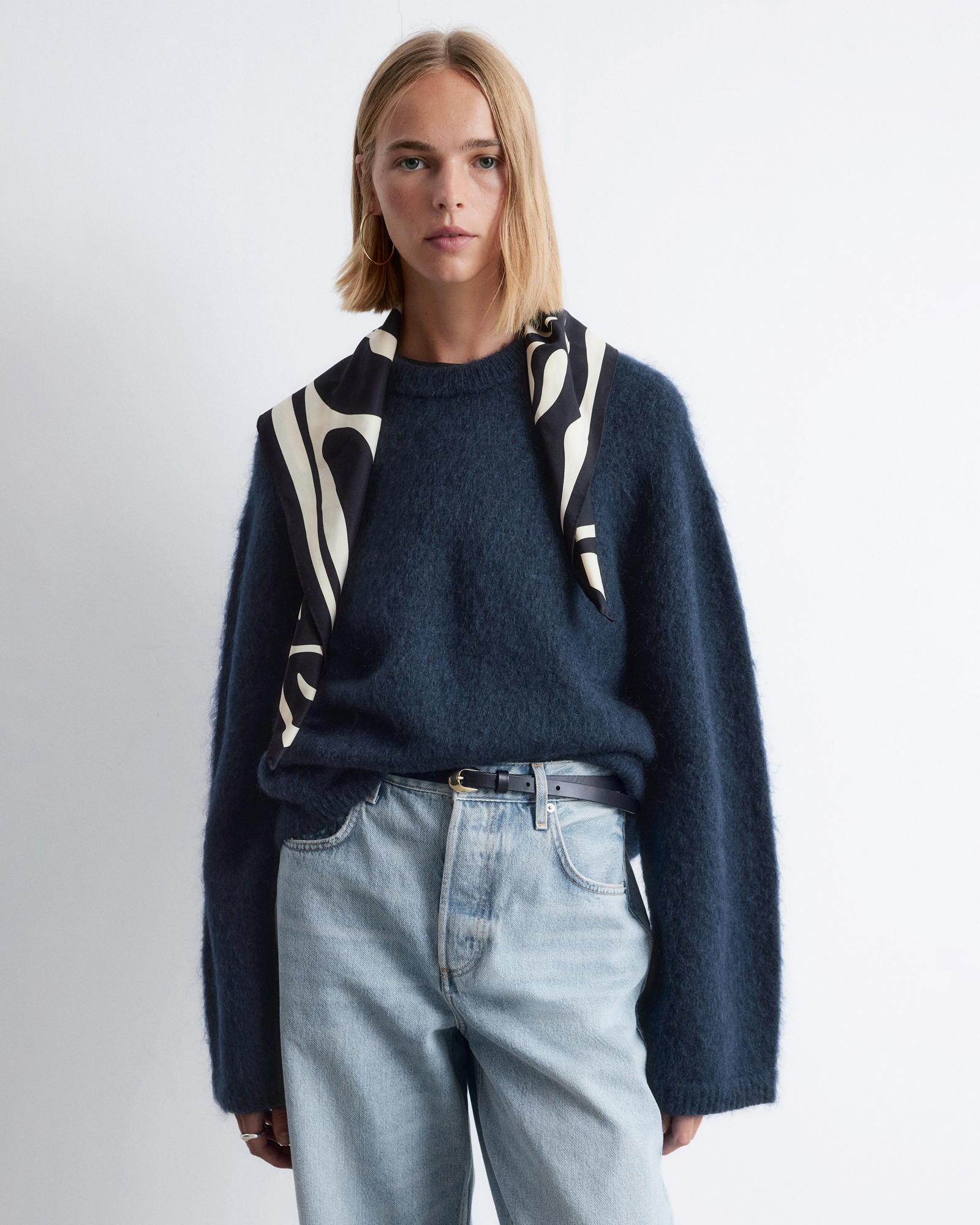 Mohair-Blend Jumper
