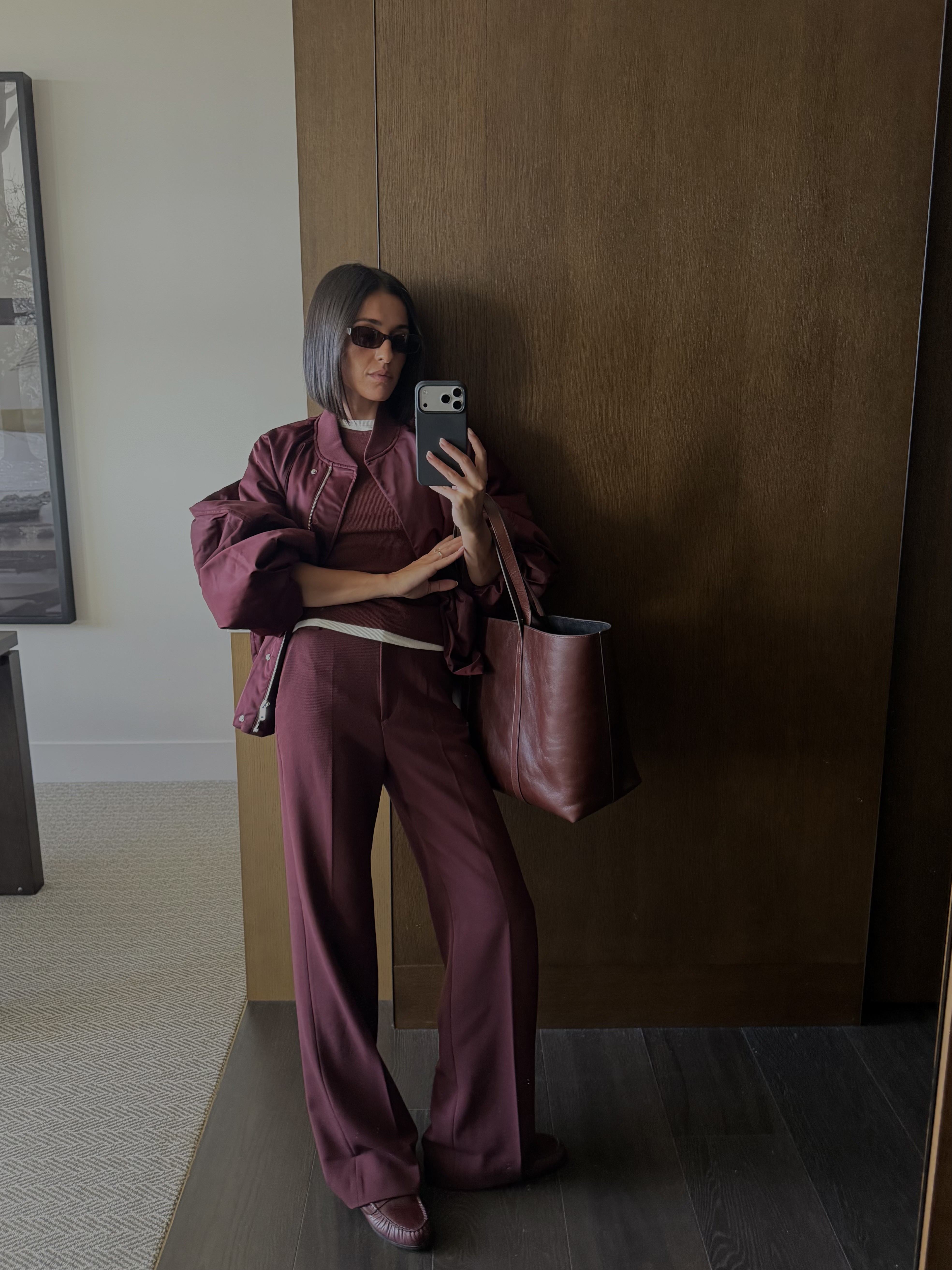 Wide Press-crease Trousers