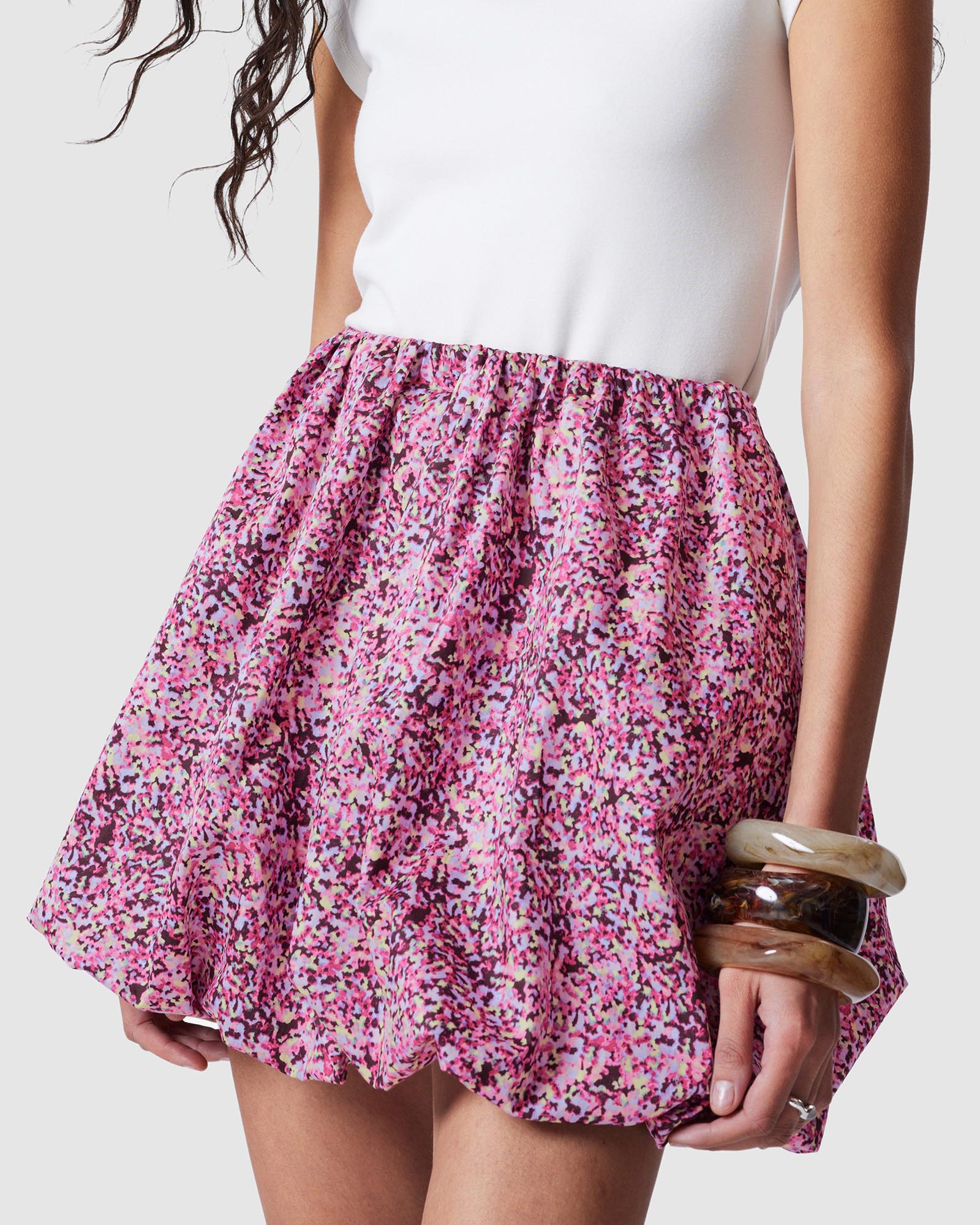 Bubble Mini Skirt
