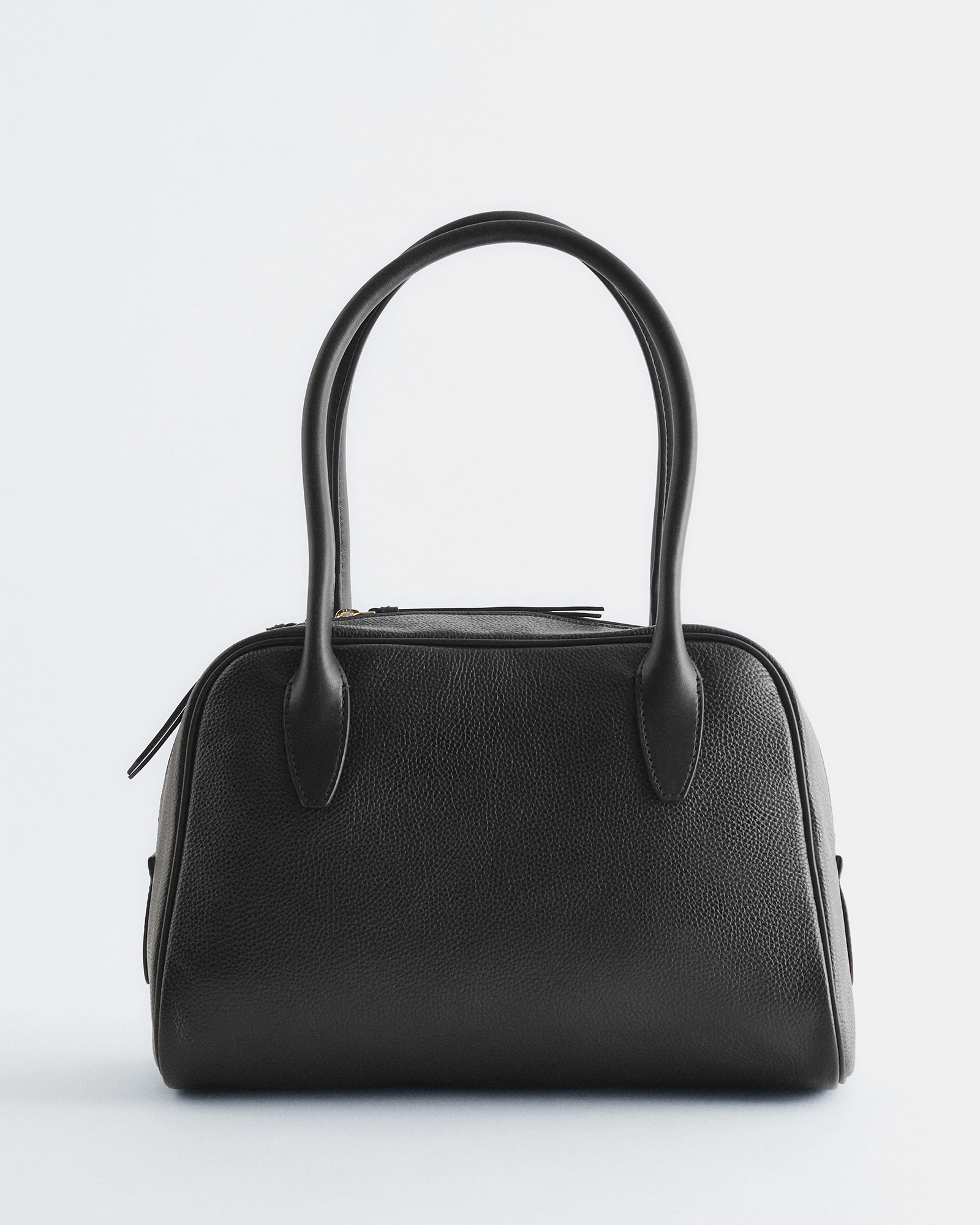 Leather Bowling Bag