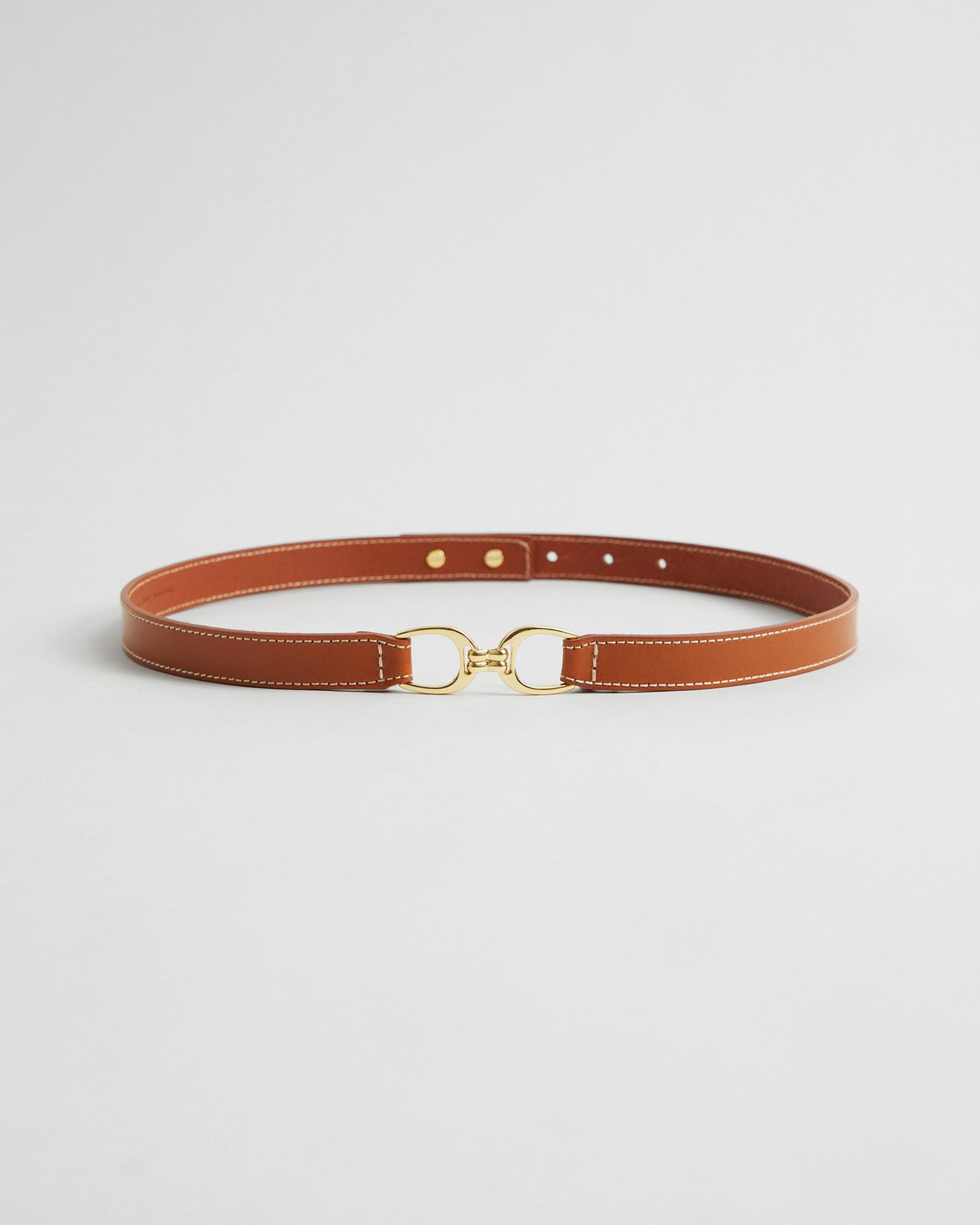 Mid-Waist Leather Belt
