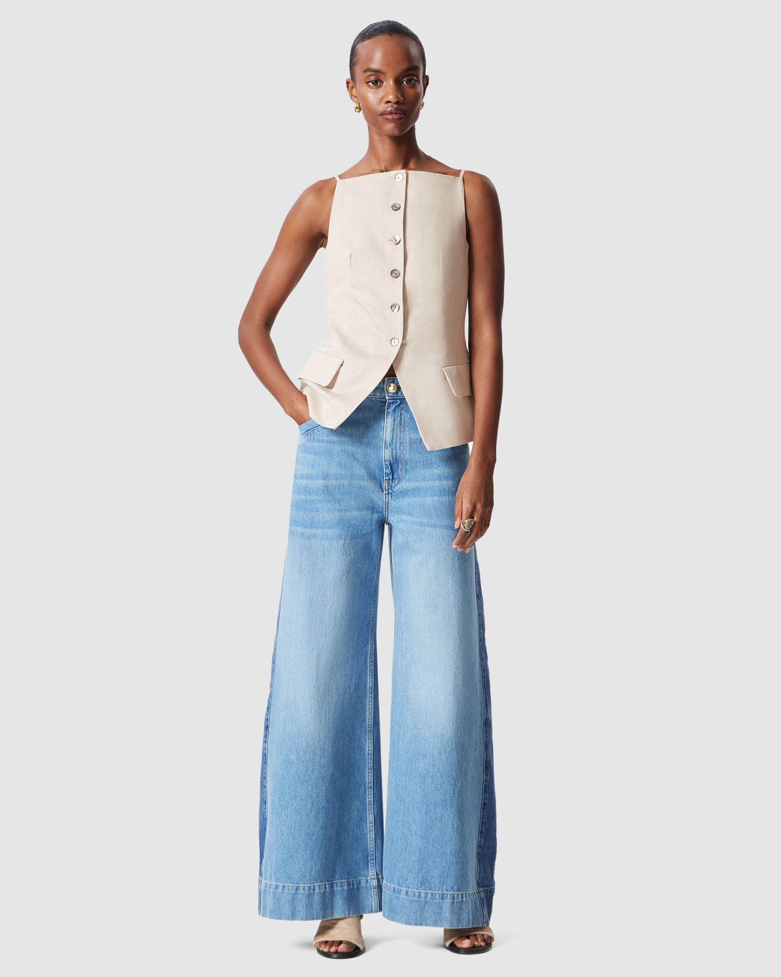 Tailored Vest Top