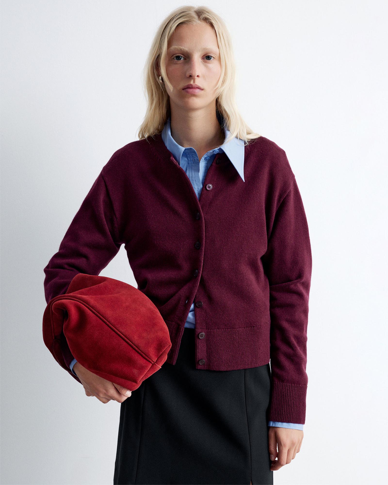 Thin-Knit Cardigan