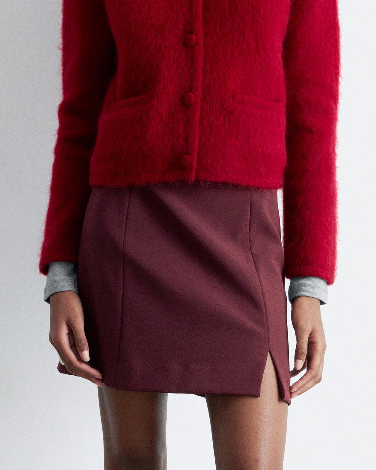 High-Waist Mini Skirt
