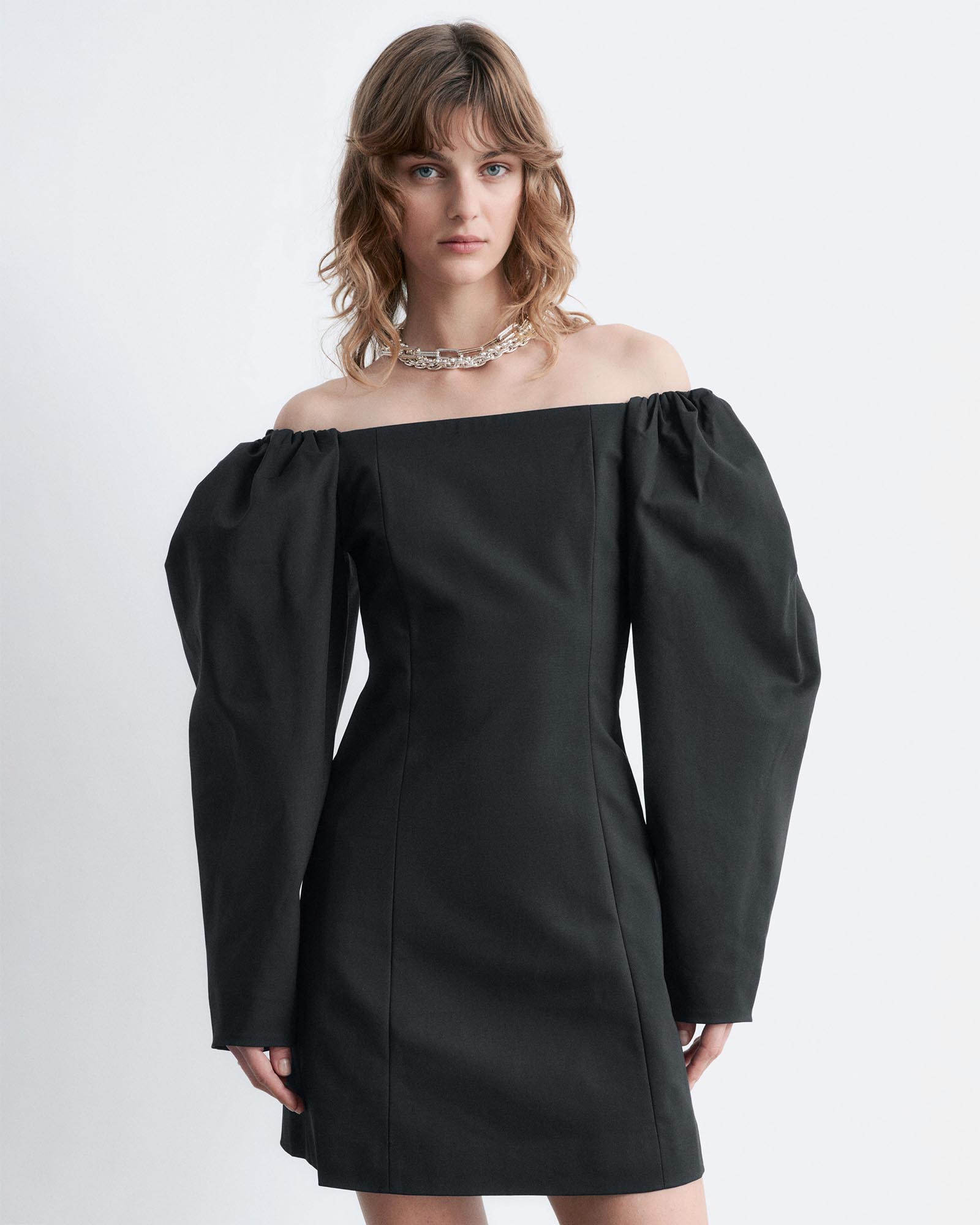 Off-Shoulder Mini Dress