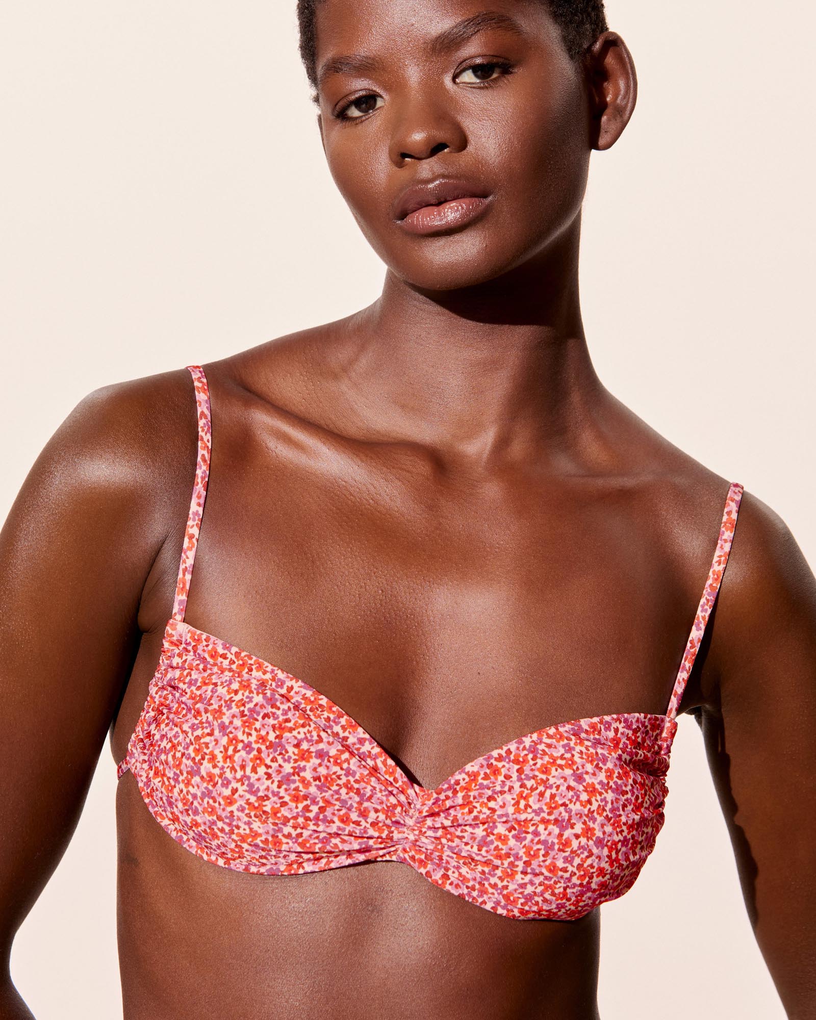 Ruched Bikini Top