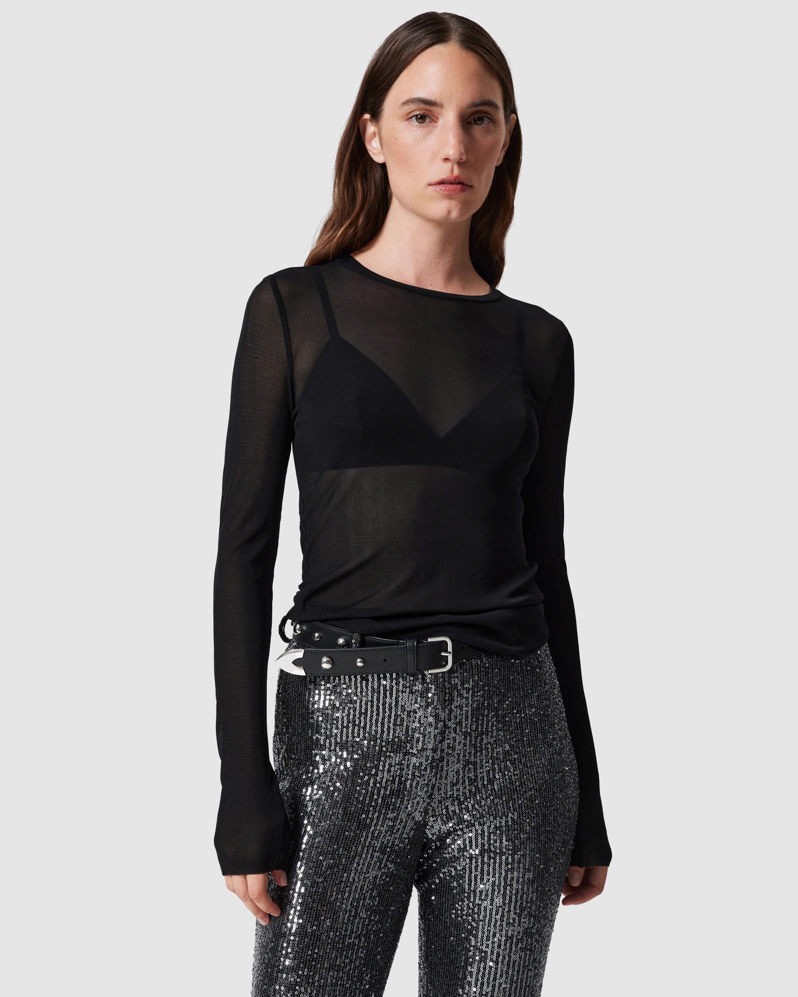 Sheer Silk Top