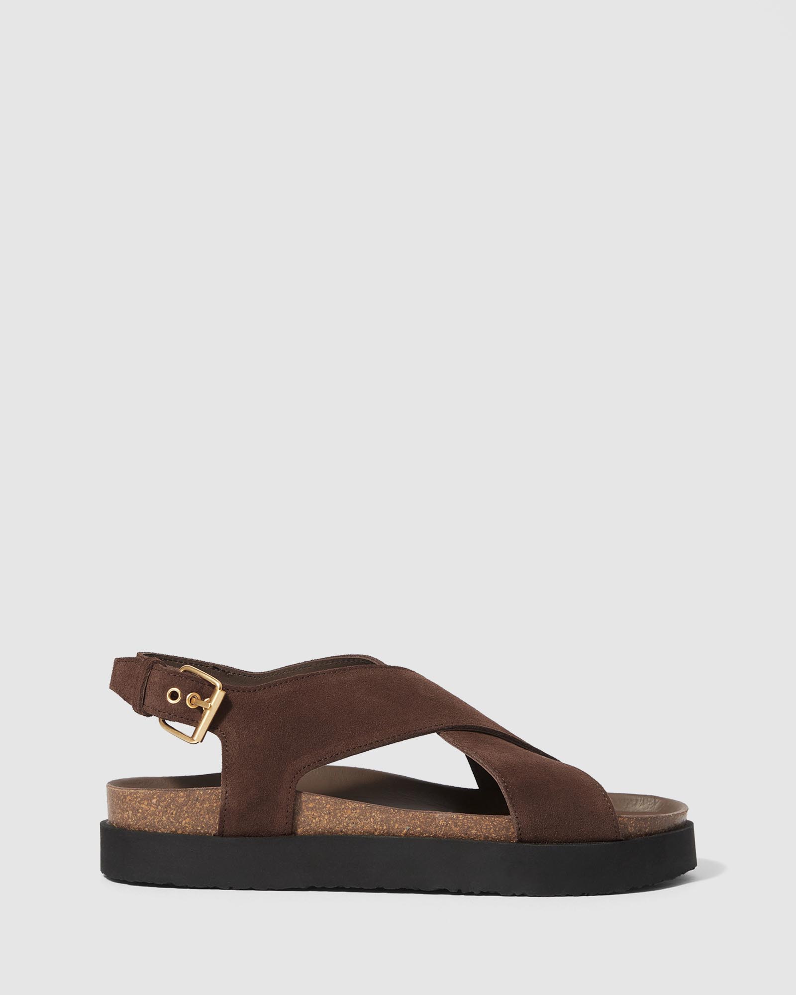 Criss-Cross Leather Sandals