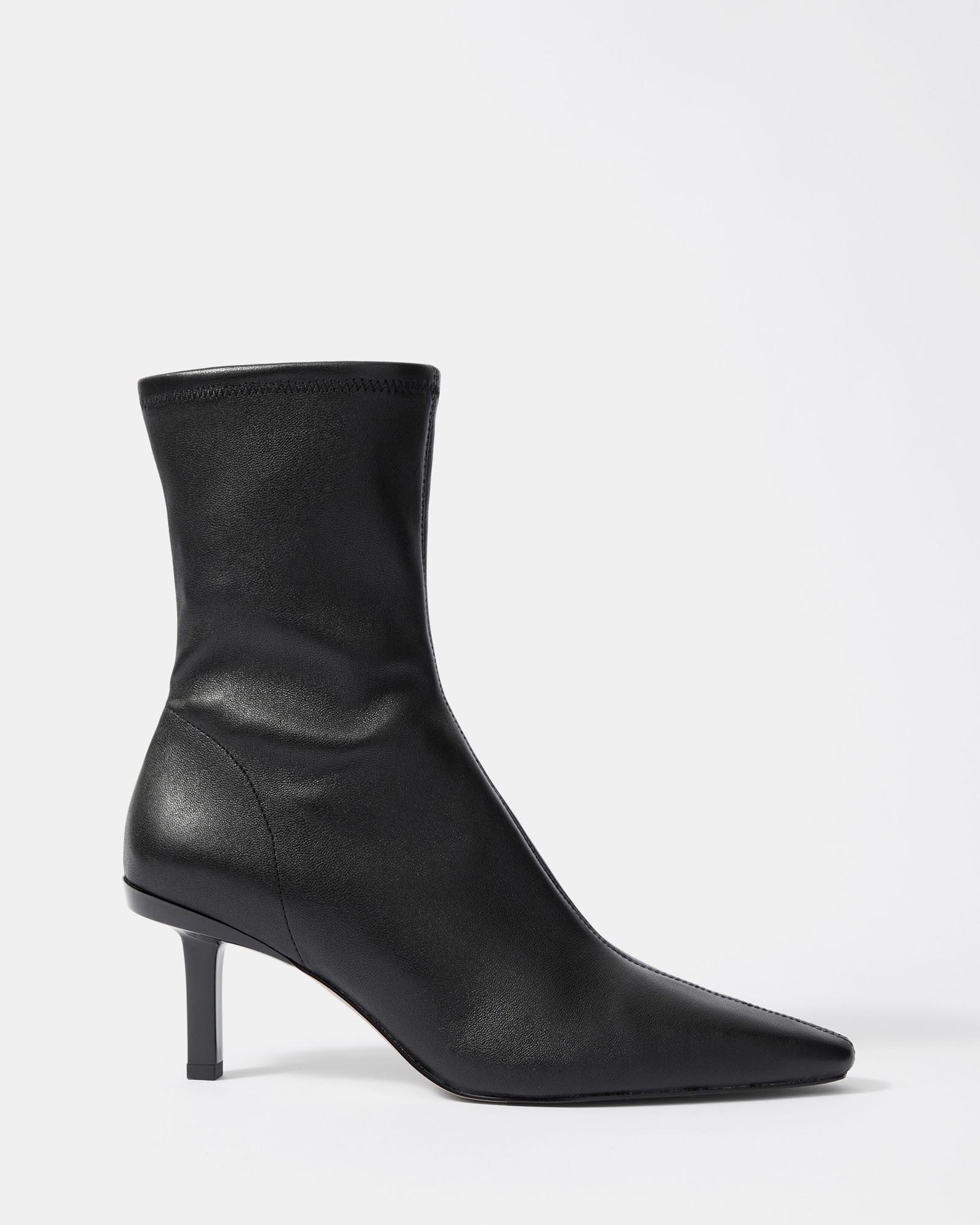 Leather Sock Boots