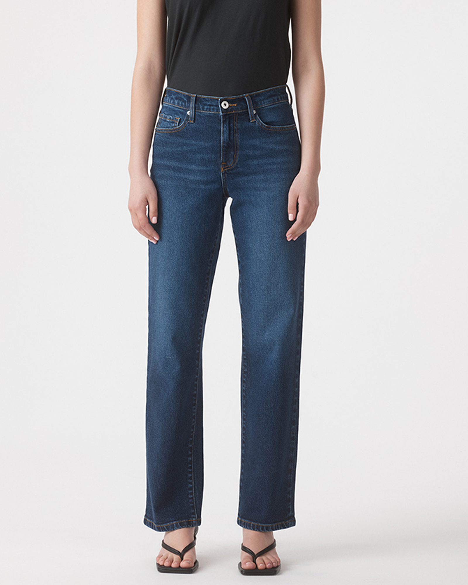 Elise Mid Straight Jeans
