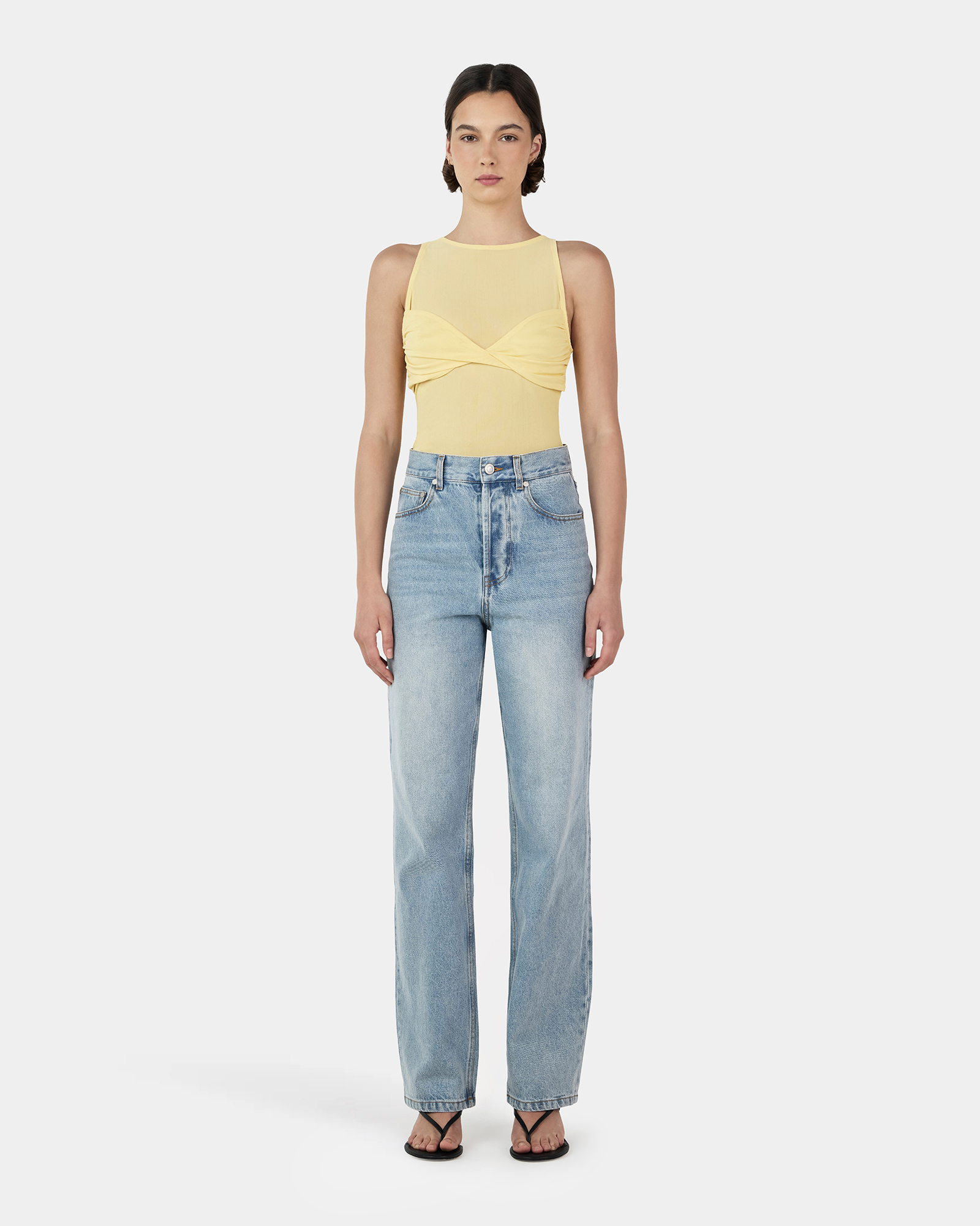 Halsey Mesh Top