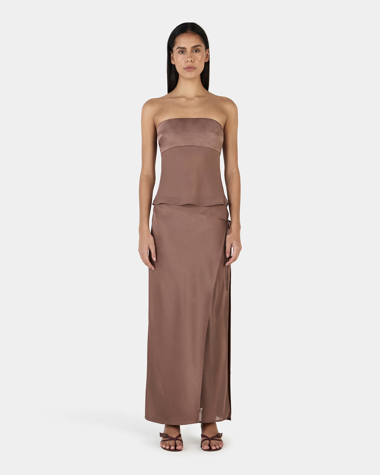 Patrice strapless top