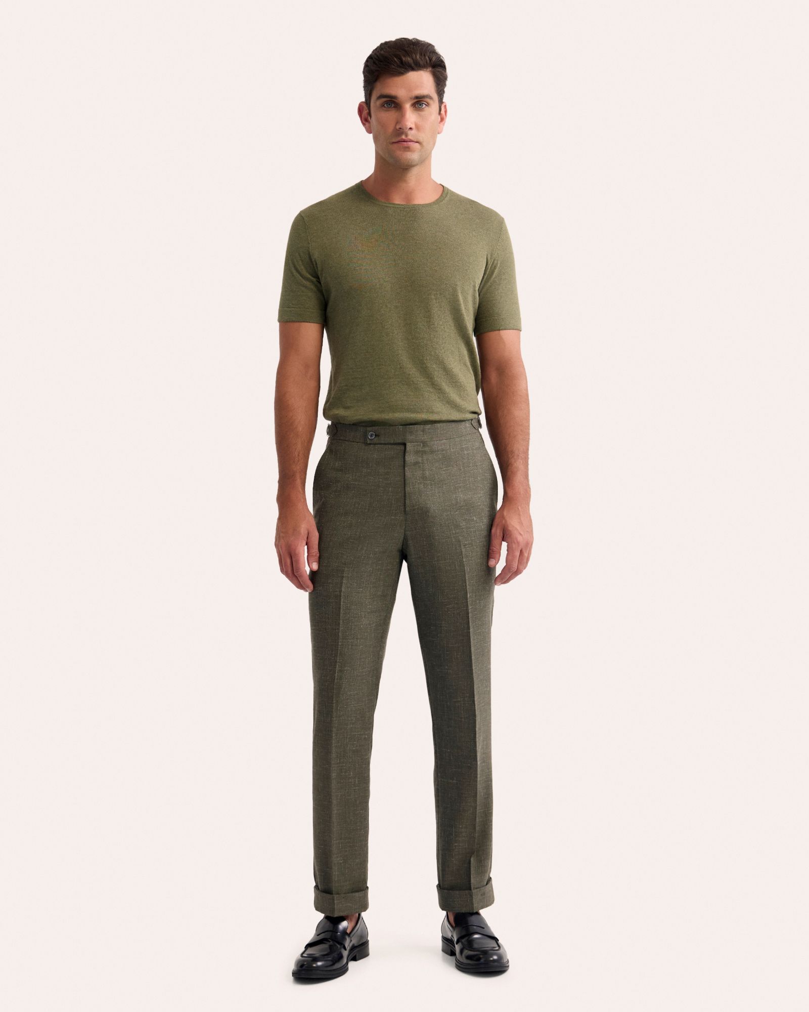 Theodore Crew Neck Knitted T-Shirt
