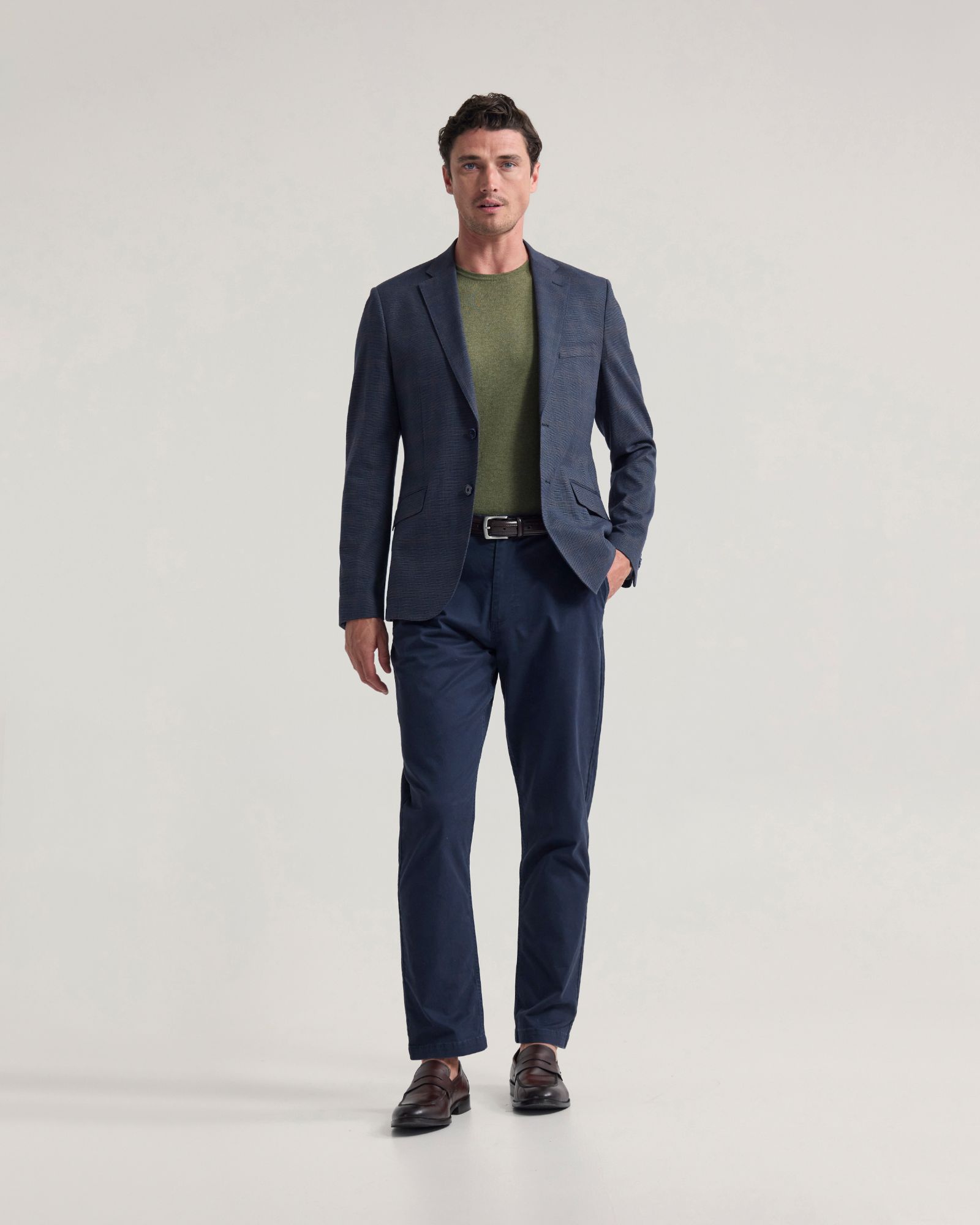 Milton Stretch Cotton Blazer