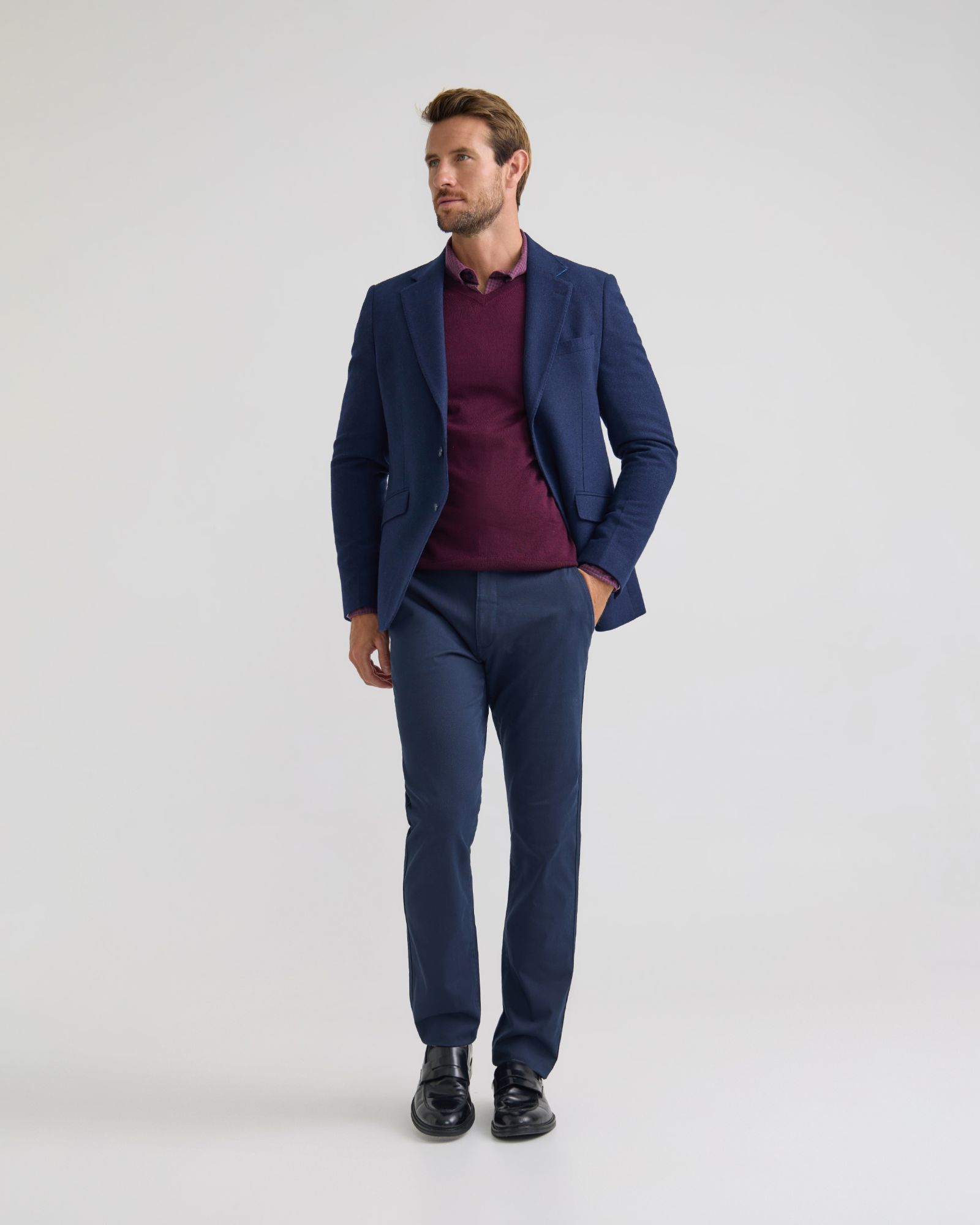 Blake Twill Wool Blazer