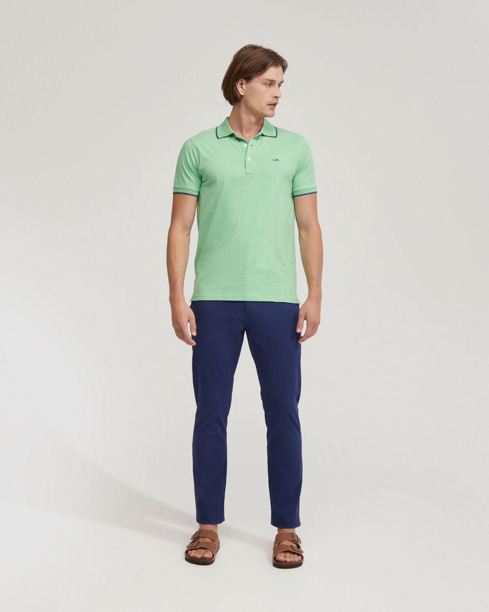 Henry Cotton Tipping Jersey Polo
