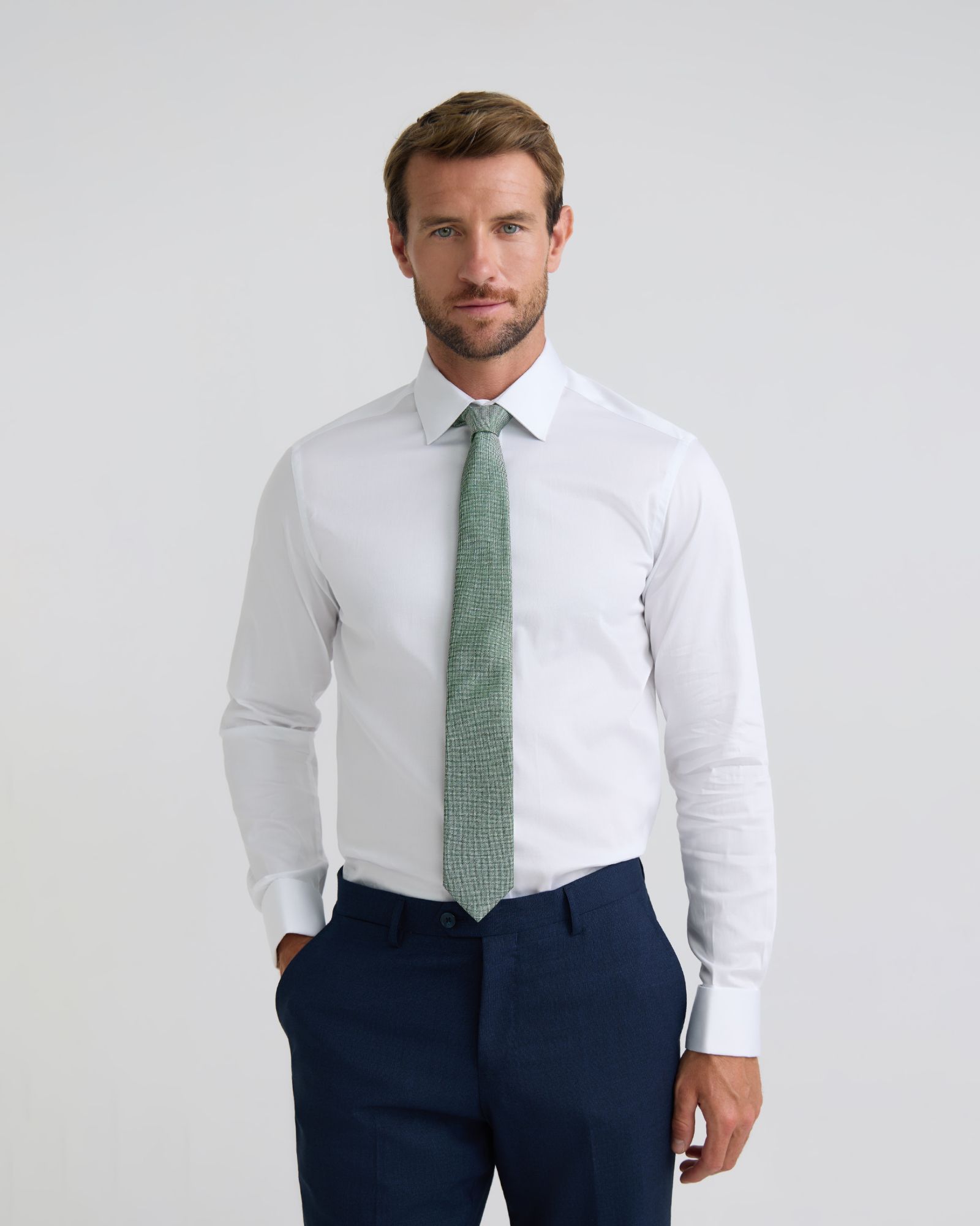 Beckton Slim Fit French Cuff Shirt