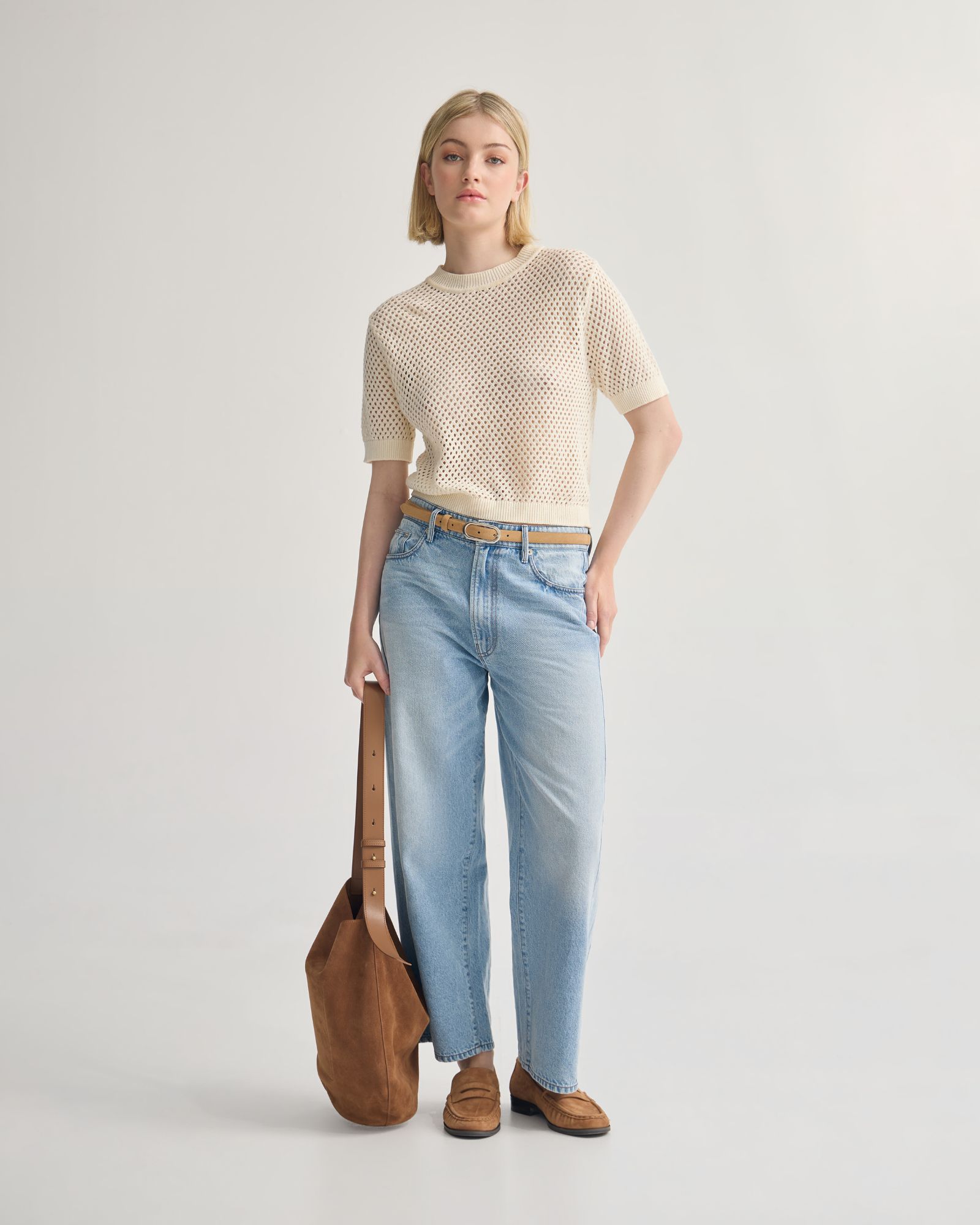 Luna Cotton Knit Top