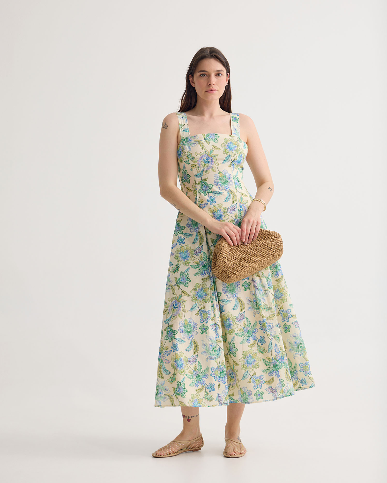 Marion Chintz Floral Dress
