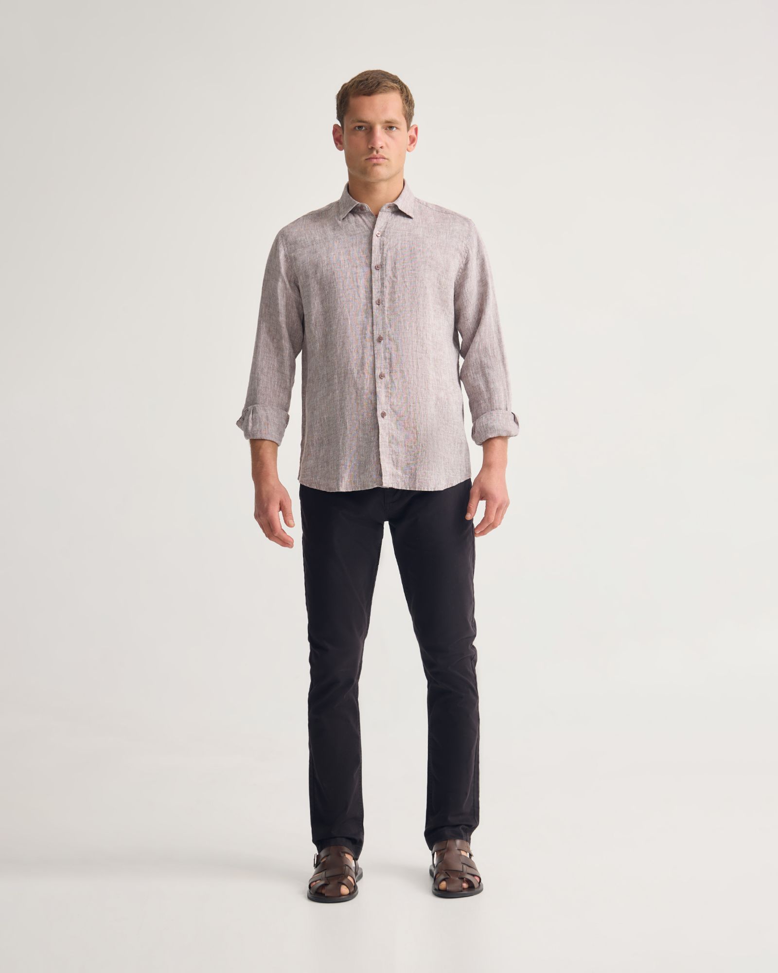Cooper Ls European Linen Shirt